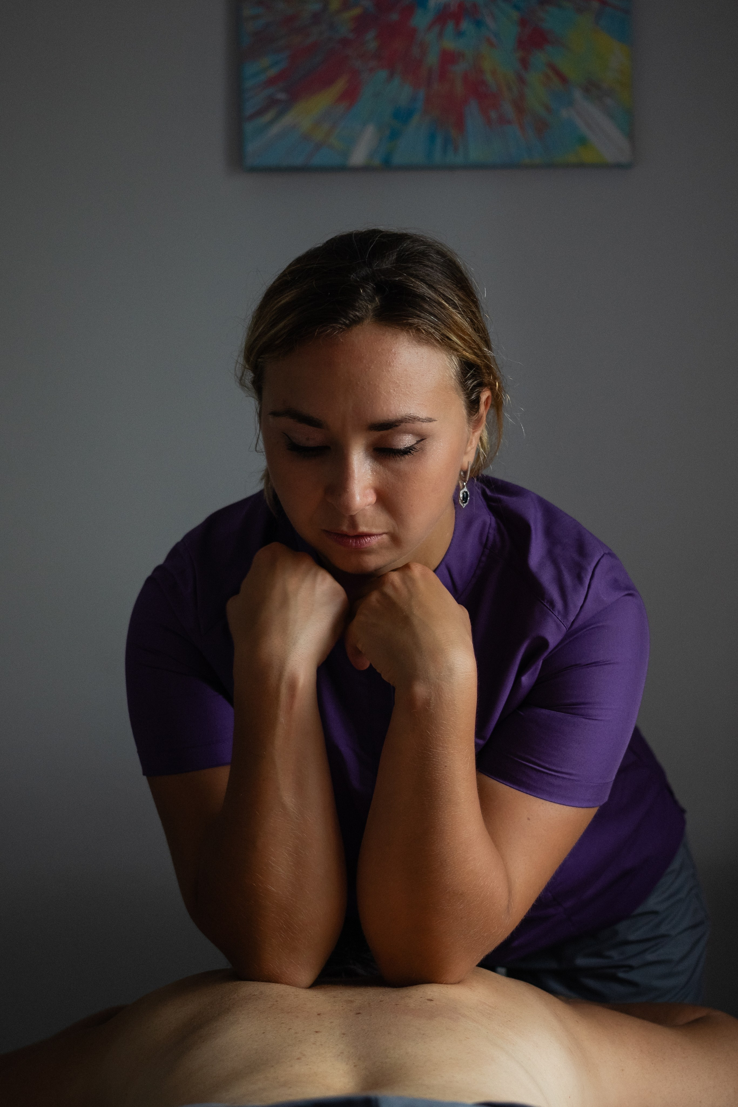 Массаж. Фотограф Алина Гашникова