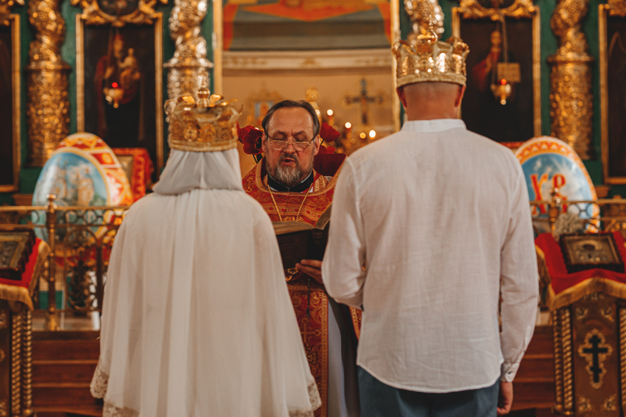 Венчание Алексея и Елены. Фотограф Таинств Крещения и Венчания в г. Курске