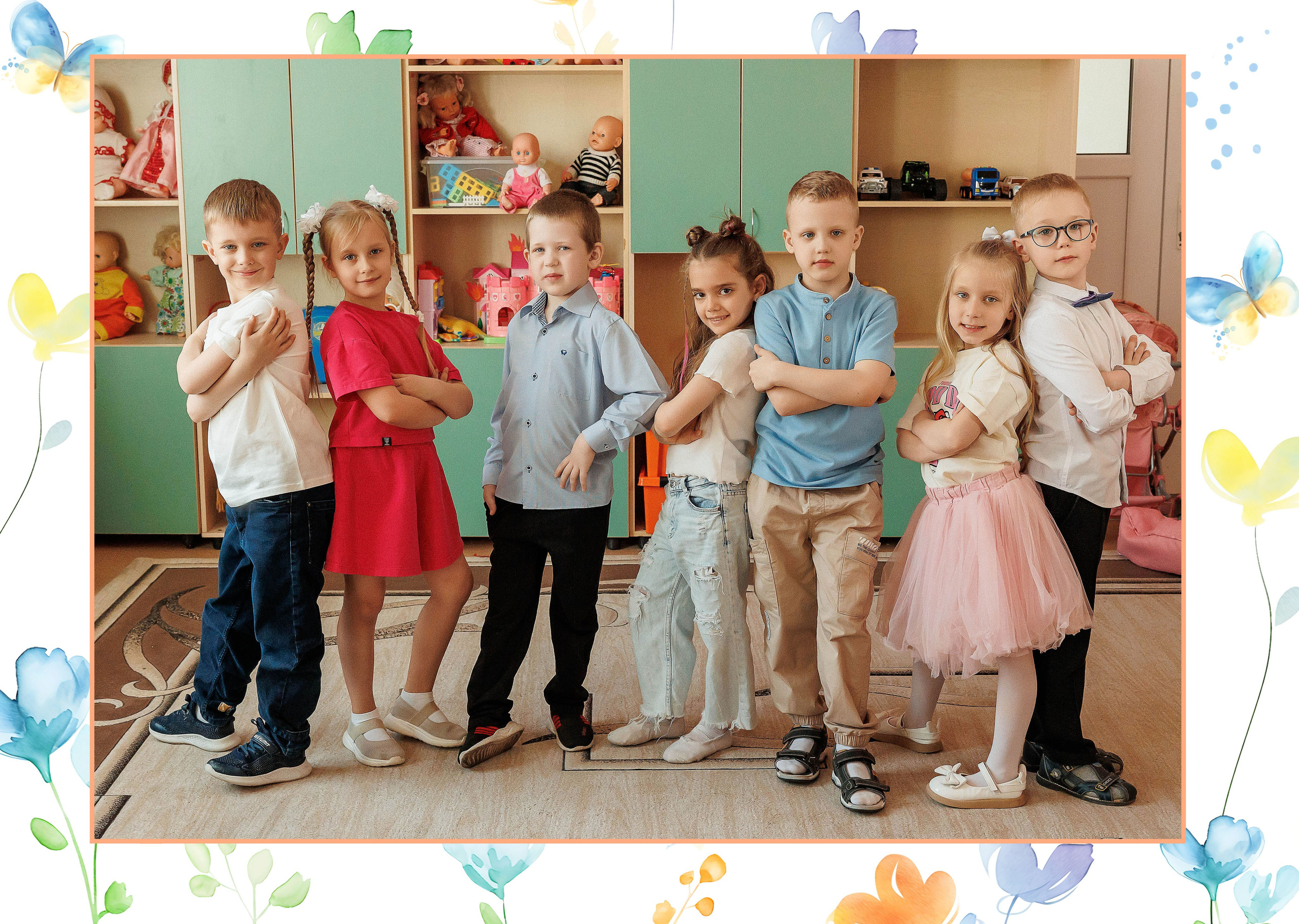 Выпускной альбом для детского сада. Свадебный фотограф Денис Перминов в Воронеже