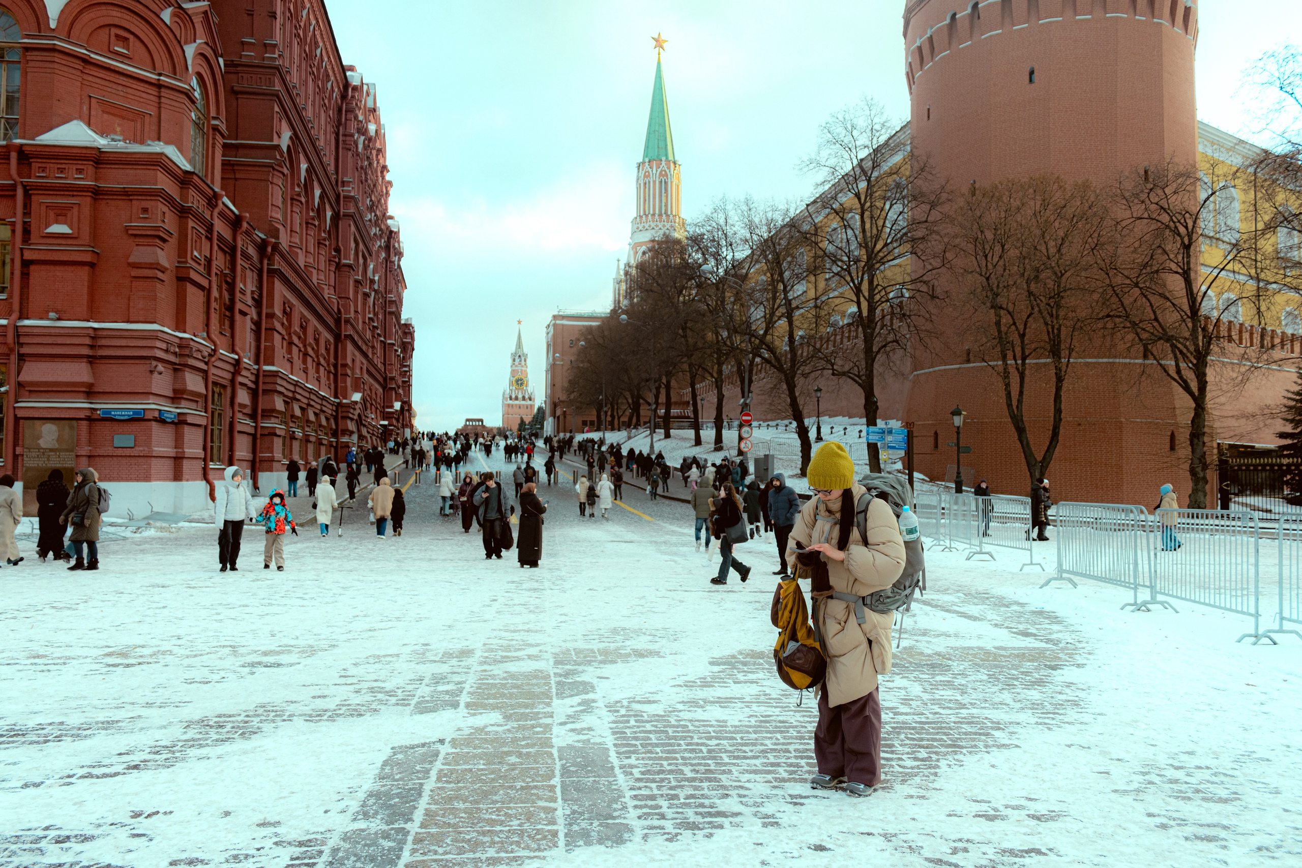 Москва. Аотограф Екатерина Лапина