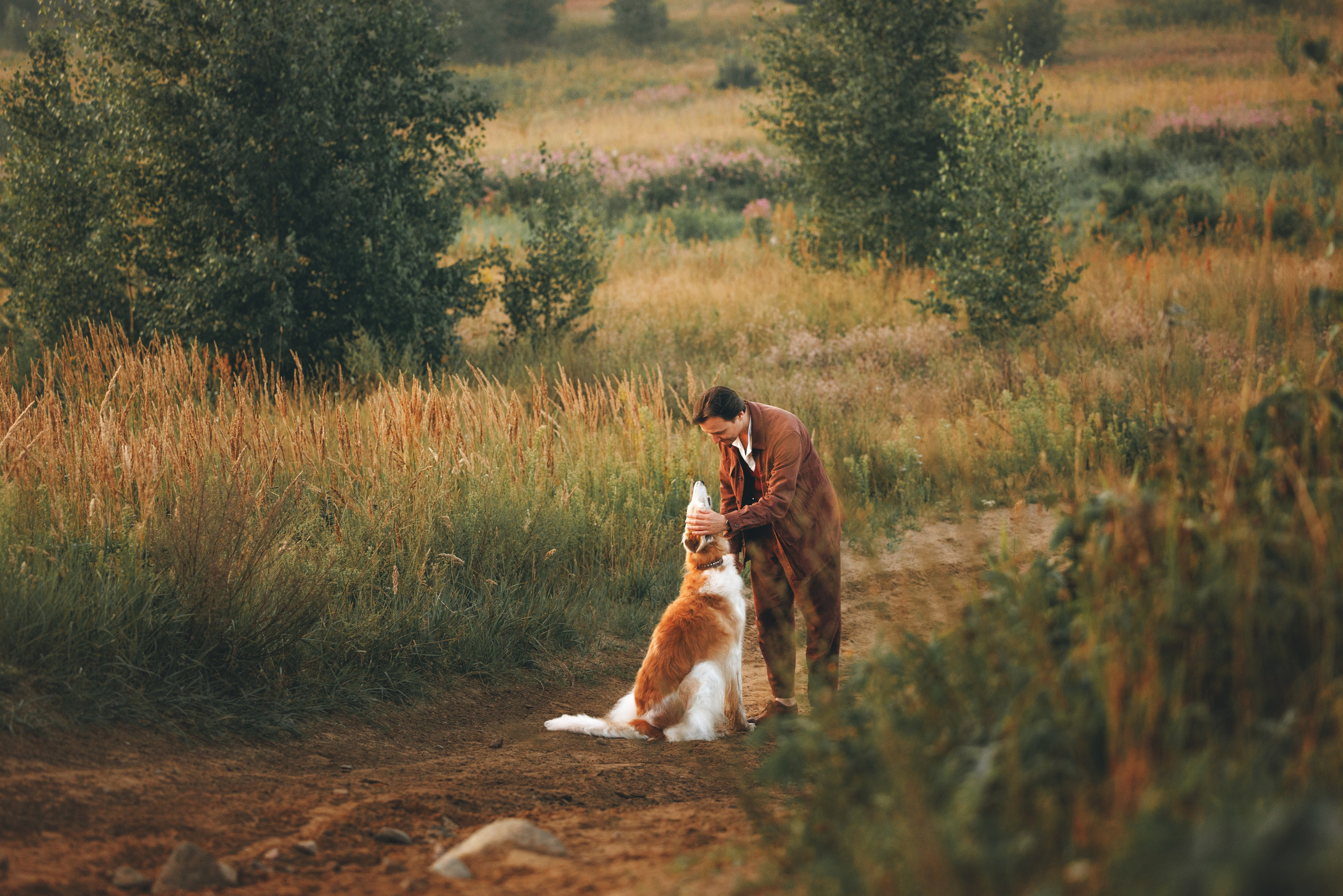 Сергей, Оксана и Жара. Фотограф анималист Осипчикова Мария