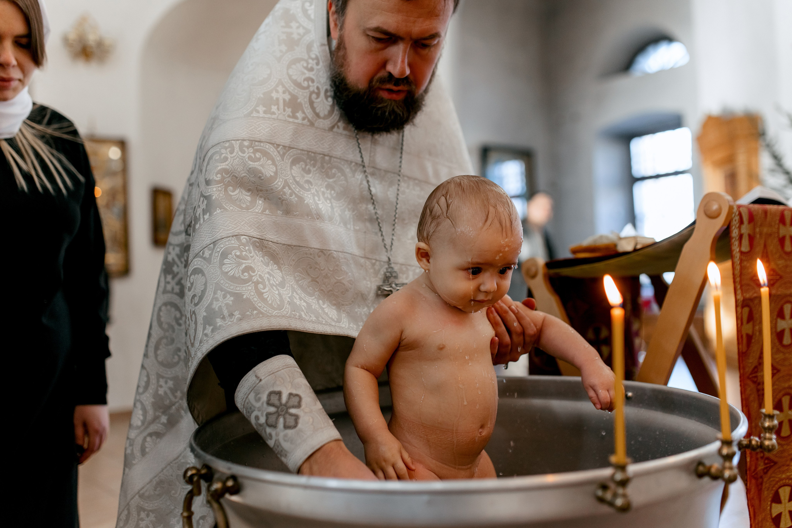 Крещение Тимофея. Свадебный и семейный фотограф в Туле и области Маша Костина