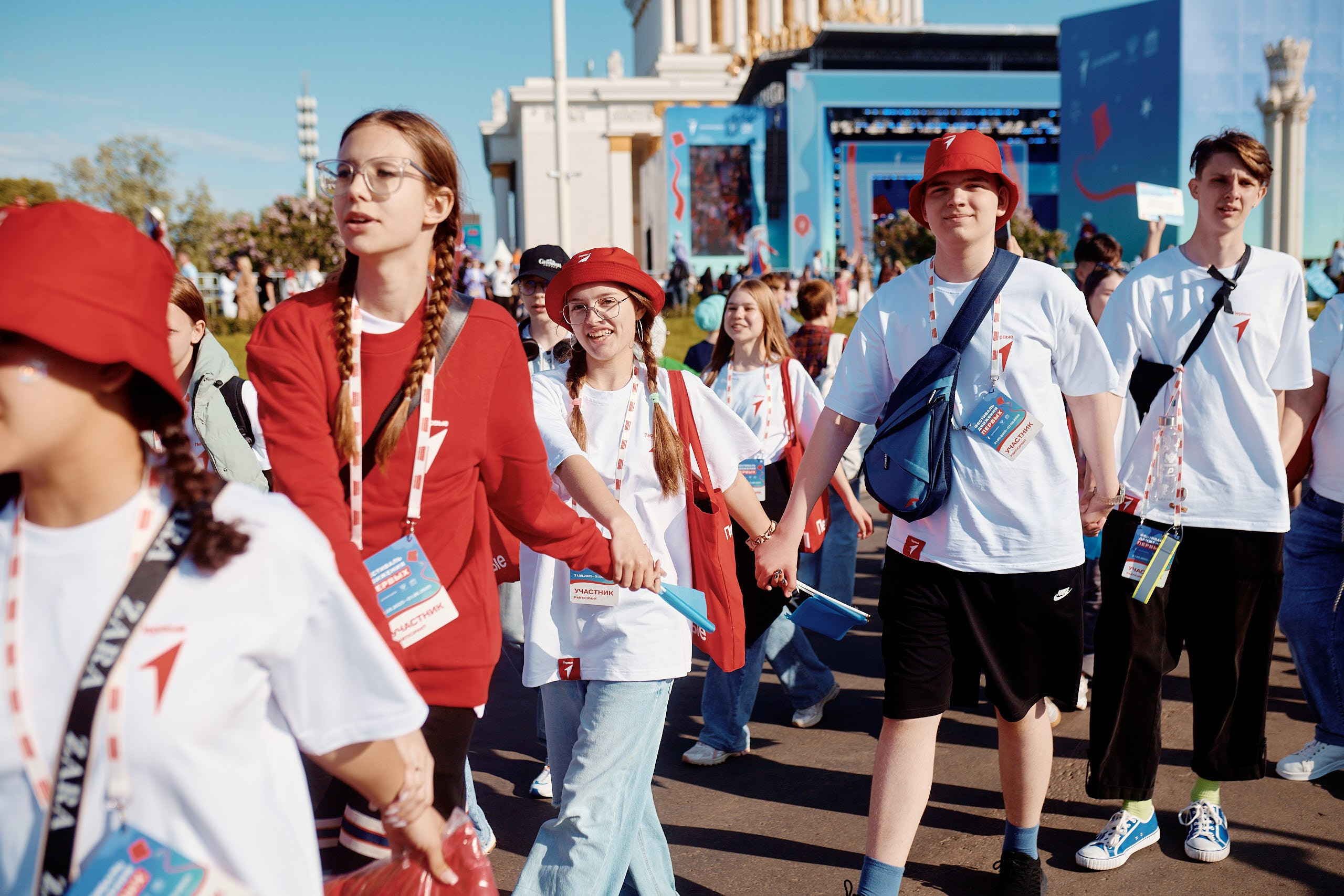 Фестиваль Движения Первых 2025. Репортажная съемка в Москве