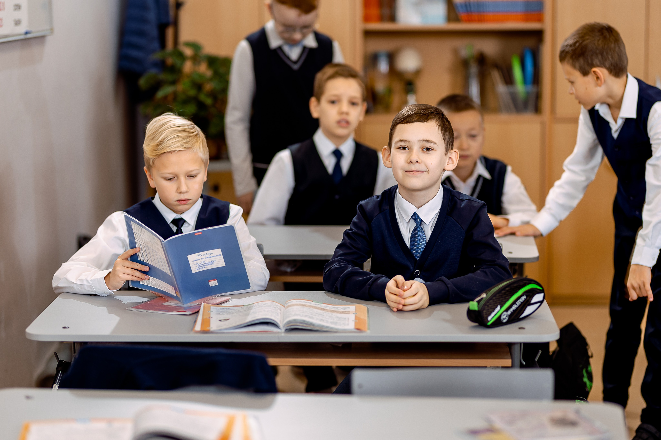 Репортаж на уроках. Семейный и детский фотограф Комина Елена, Власиха, Одинцово