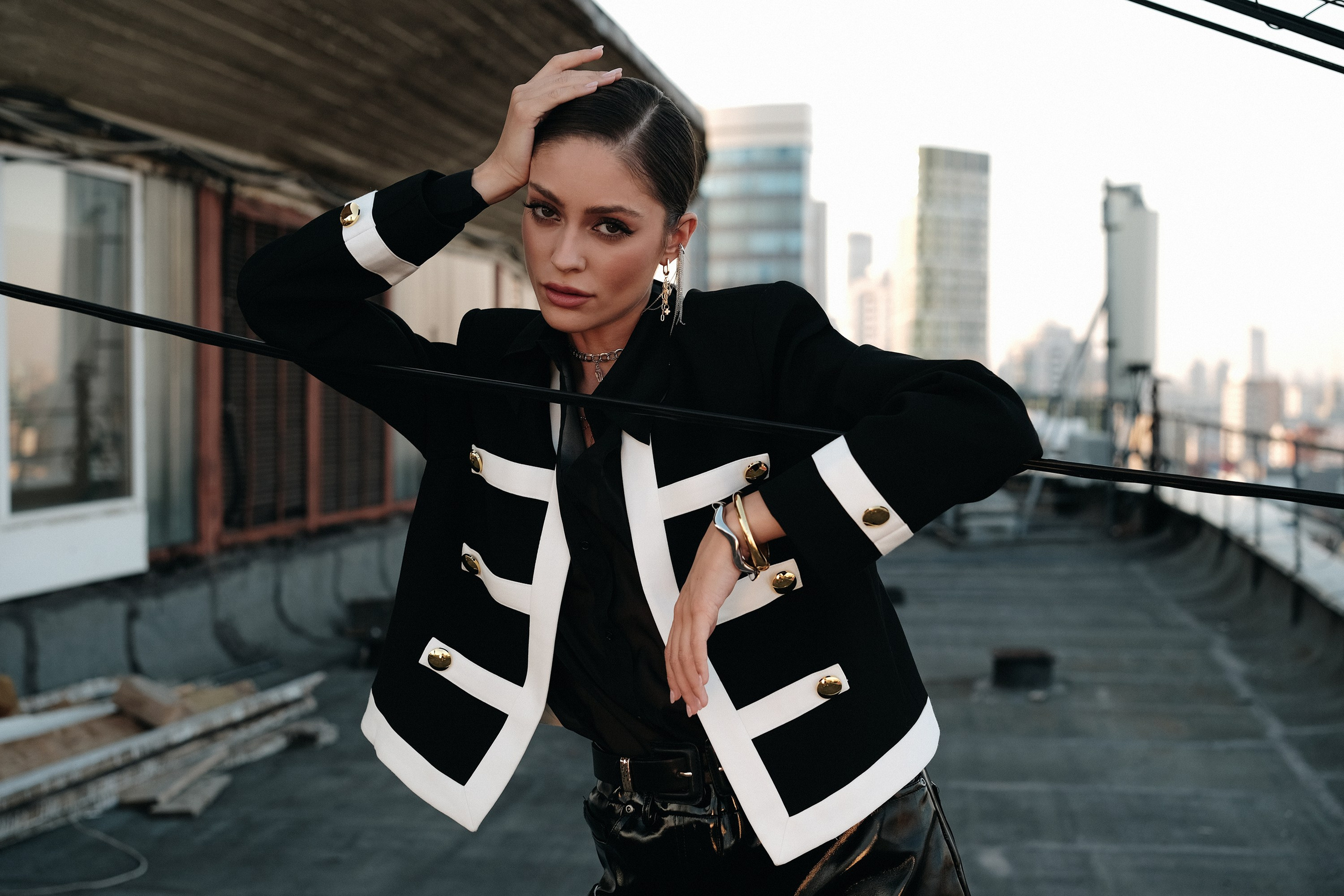 On the roof. Fashion фотограф Яна Майская