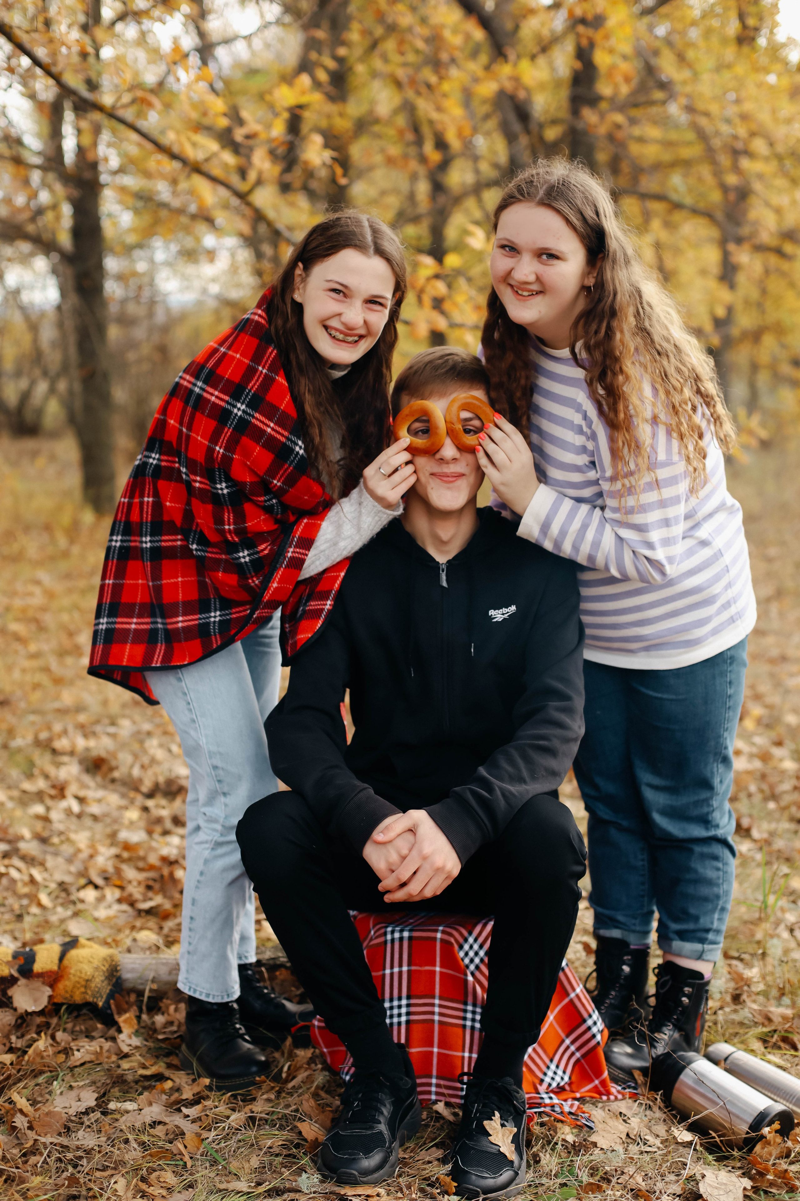 Осенняя фотосессия класса. Семейный и свадебный фотограф в Пензе Валерия Филюкова