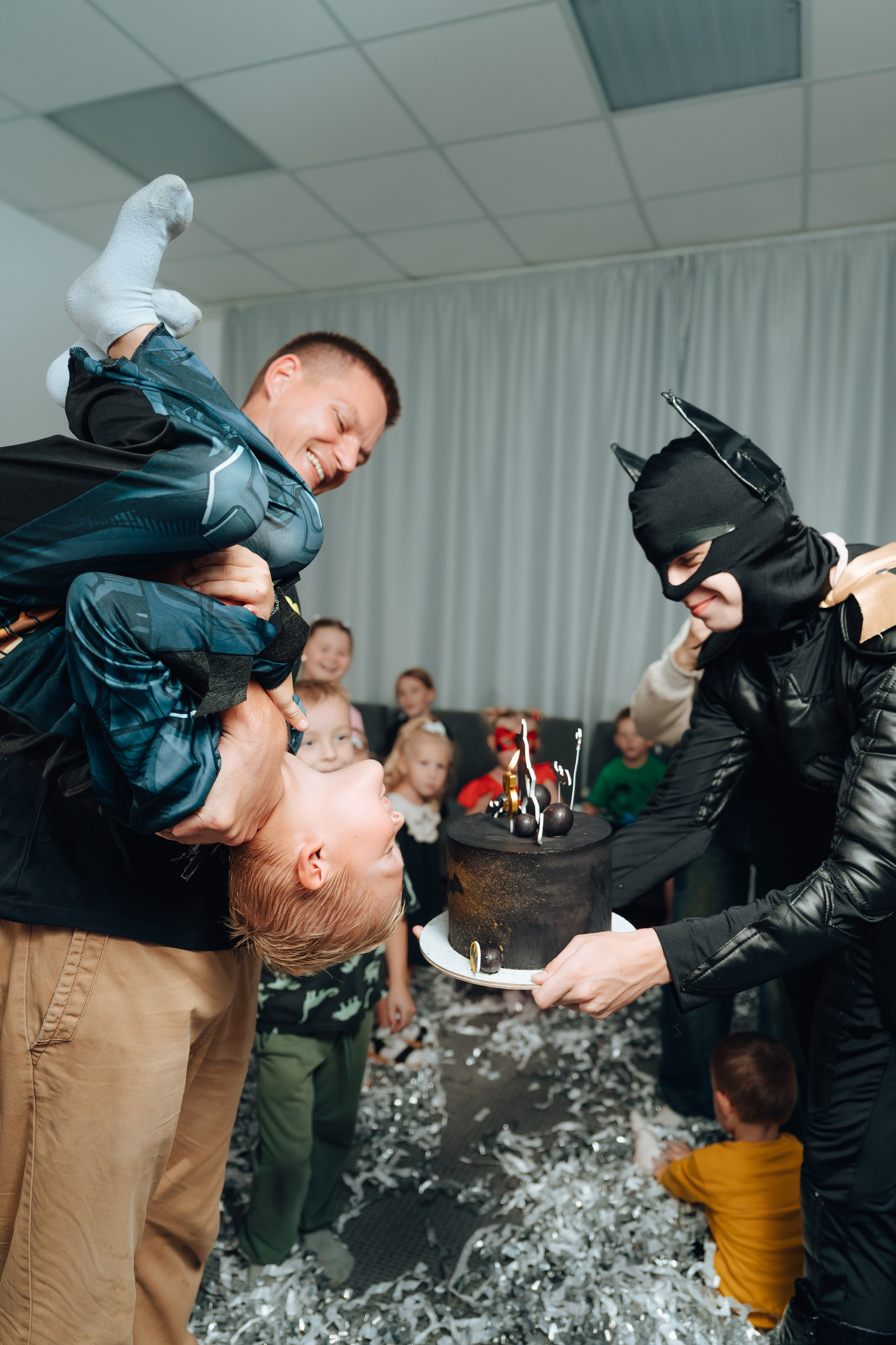 Праздник Льва в Мультифокс. Детский и семейный фотограф Катерина Мишина