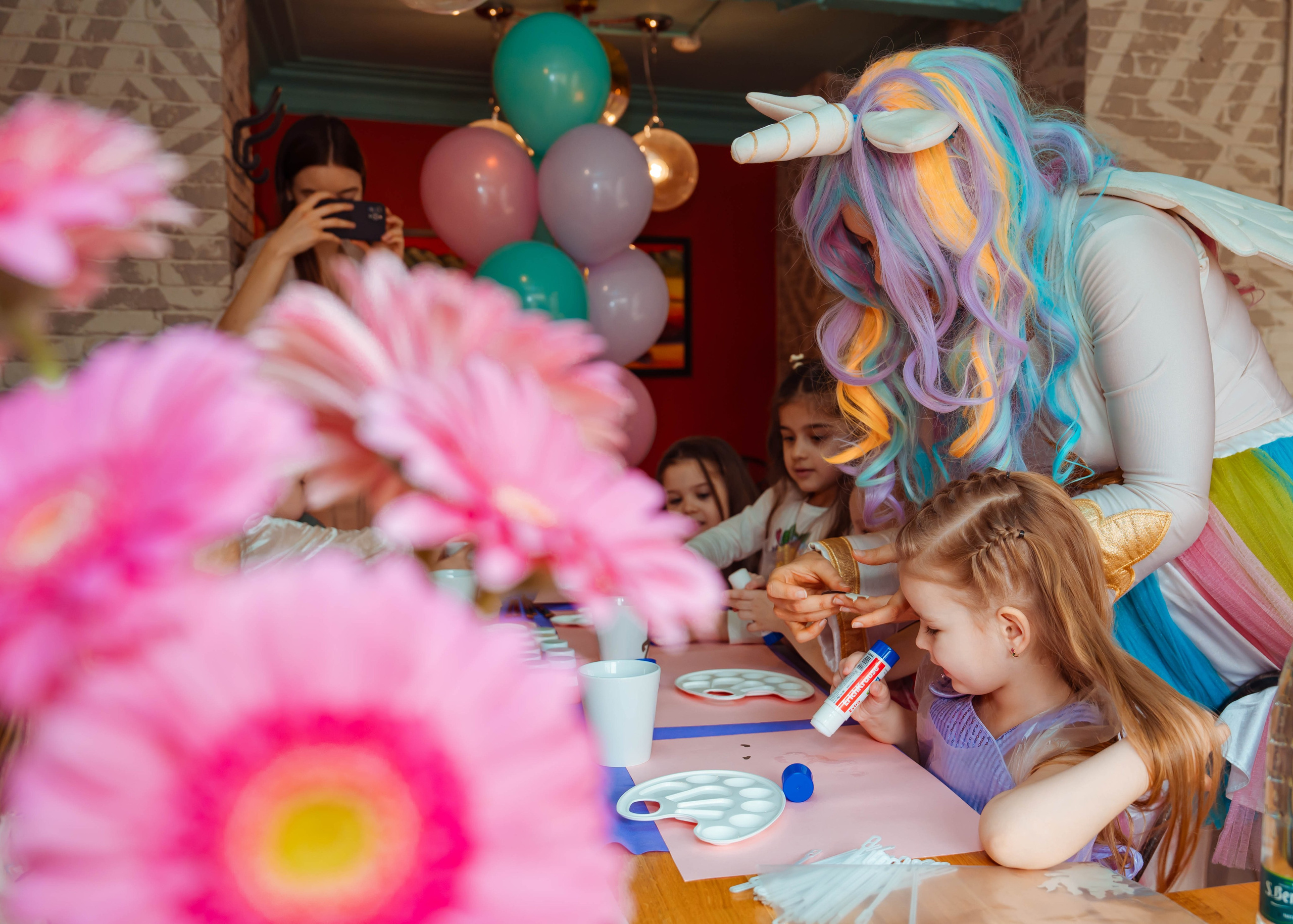 День Рождения с Единорожкой. Крамер Юлиана детский и семейный фотограф