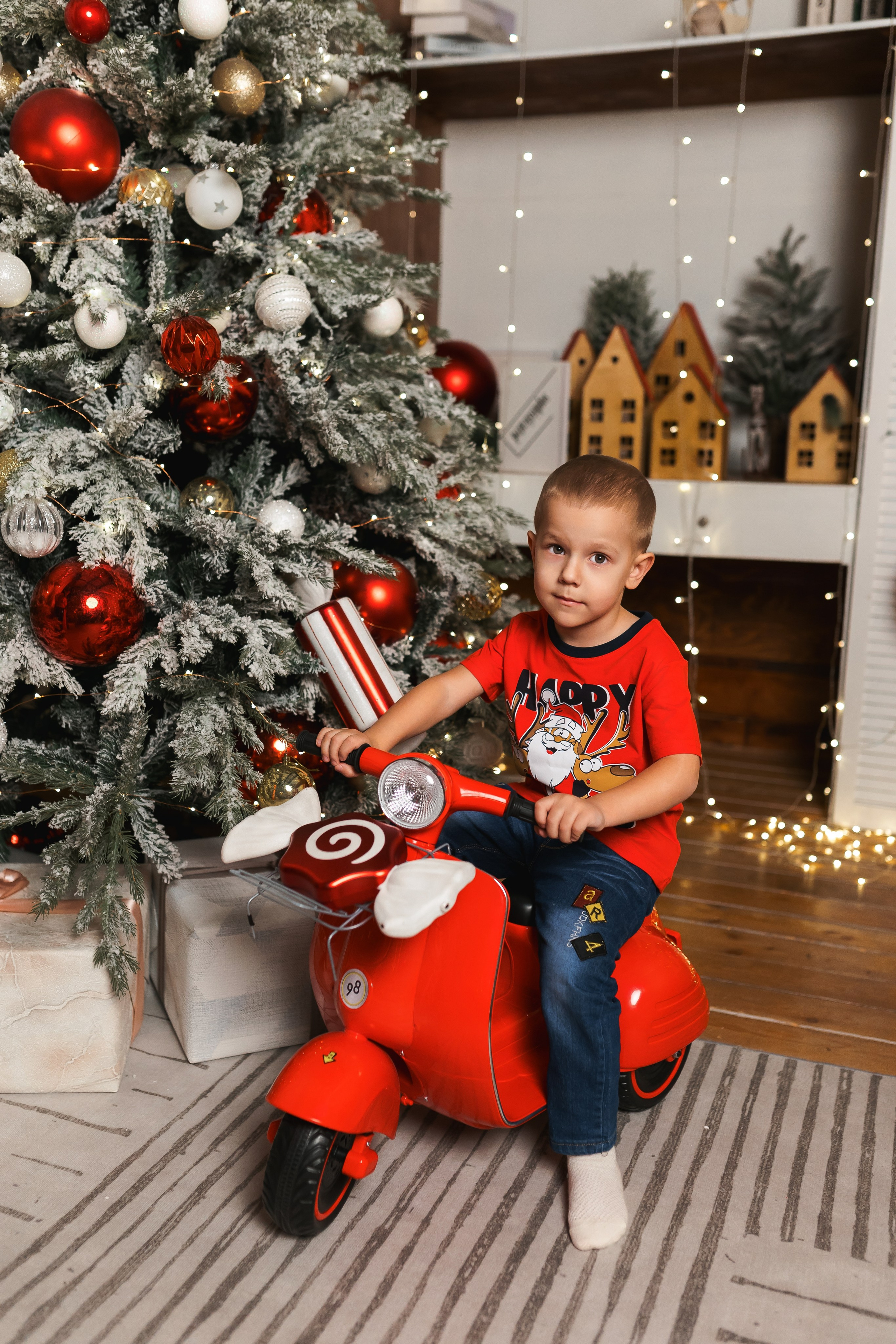 Новогодний фотосет двух семей. Свадебный фотограф в Хабаровске