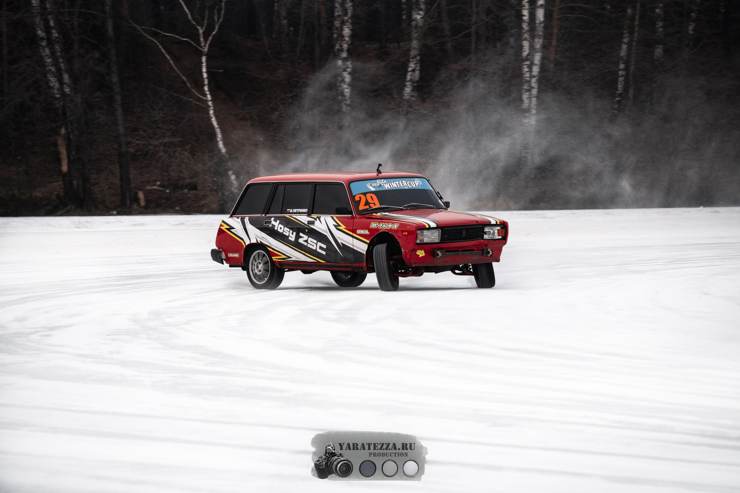 Тренировочный день на ледовой трассе. Yaratezza production