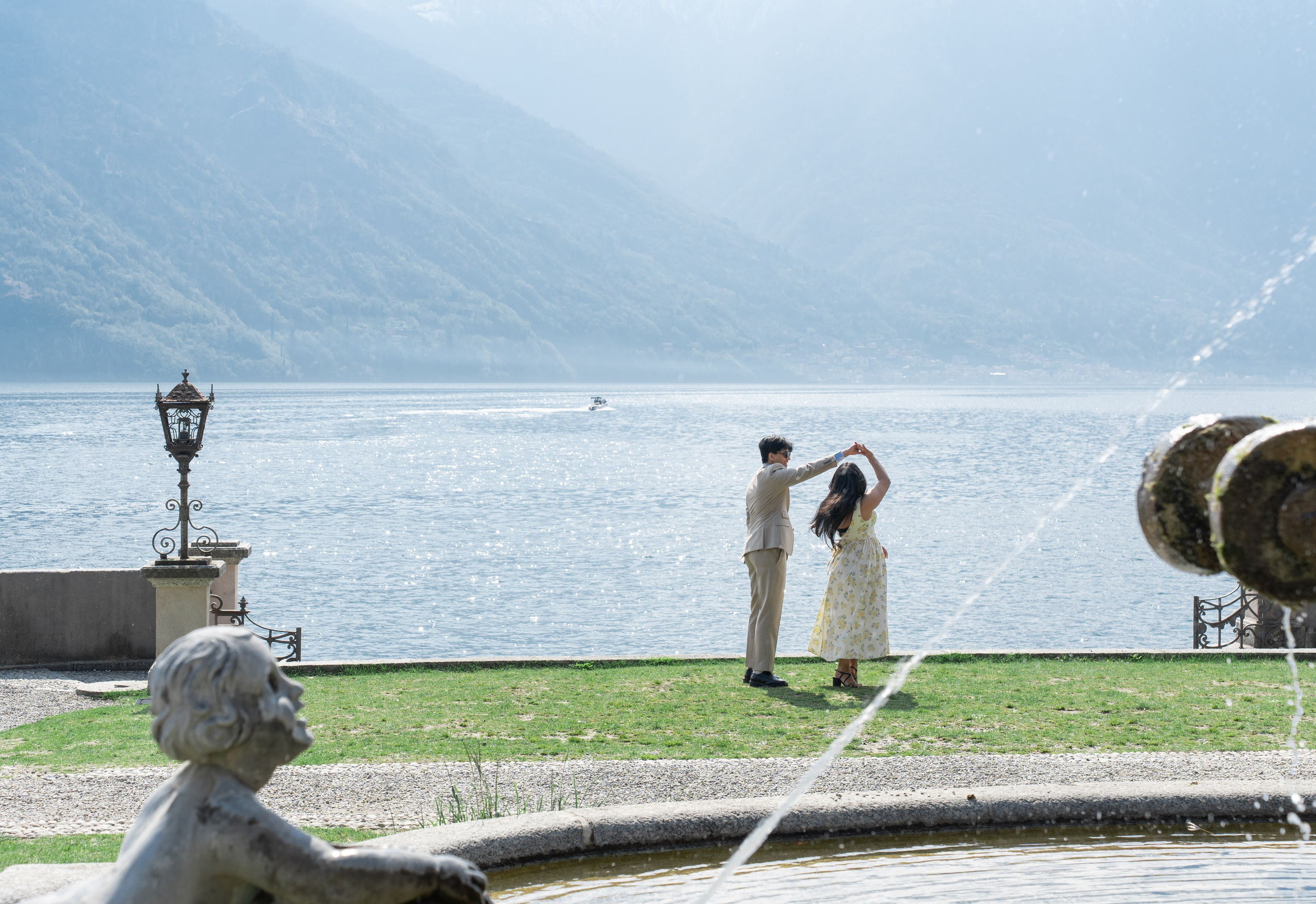 Addy & Fiance. Maria Anistratova | Destination Photographer, Videographer & Drone Pilot — Lake Como