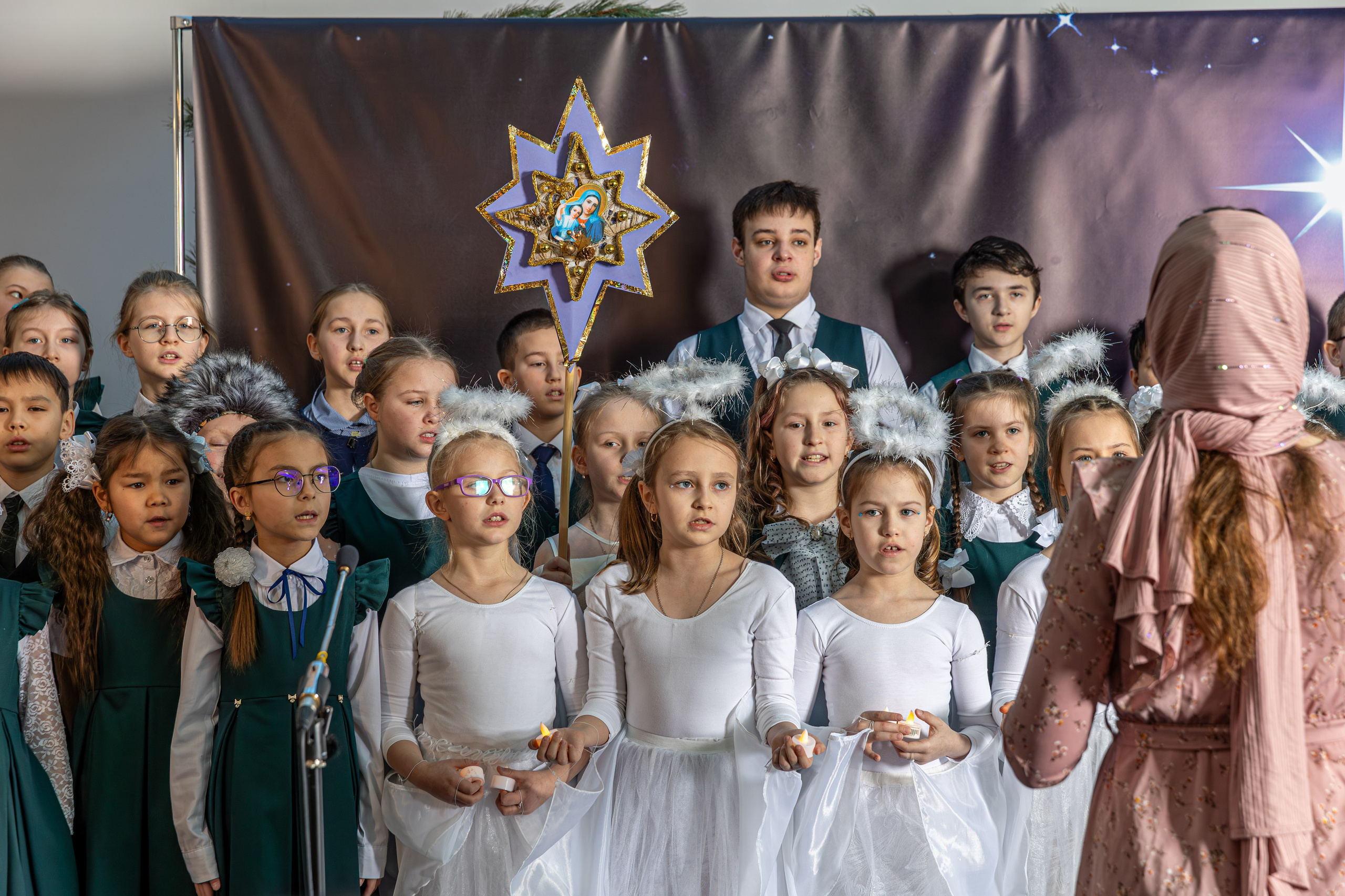 Рождество Воскресная школа 2025. Фотограф Таинств Крещение и Венчания г. Магадан Власова Ульяна