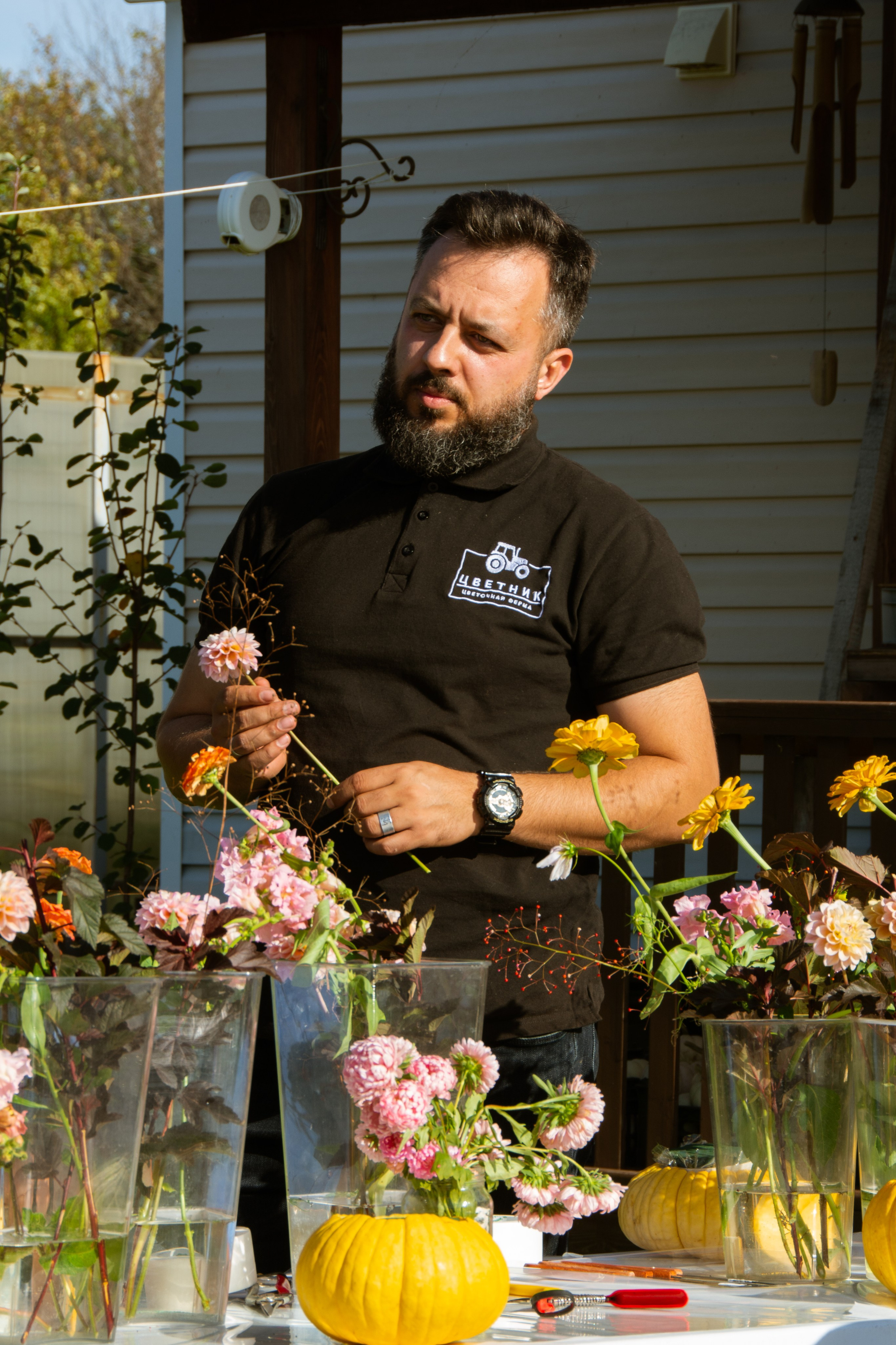 Цветник. закрытие сезона. Семейный и репортажный фотограф в Хабаровске Татьяна Болычева