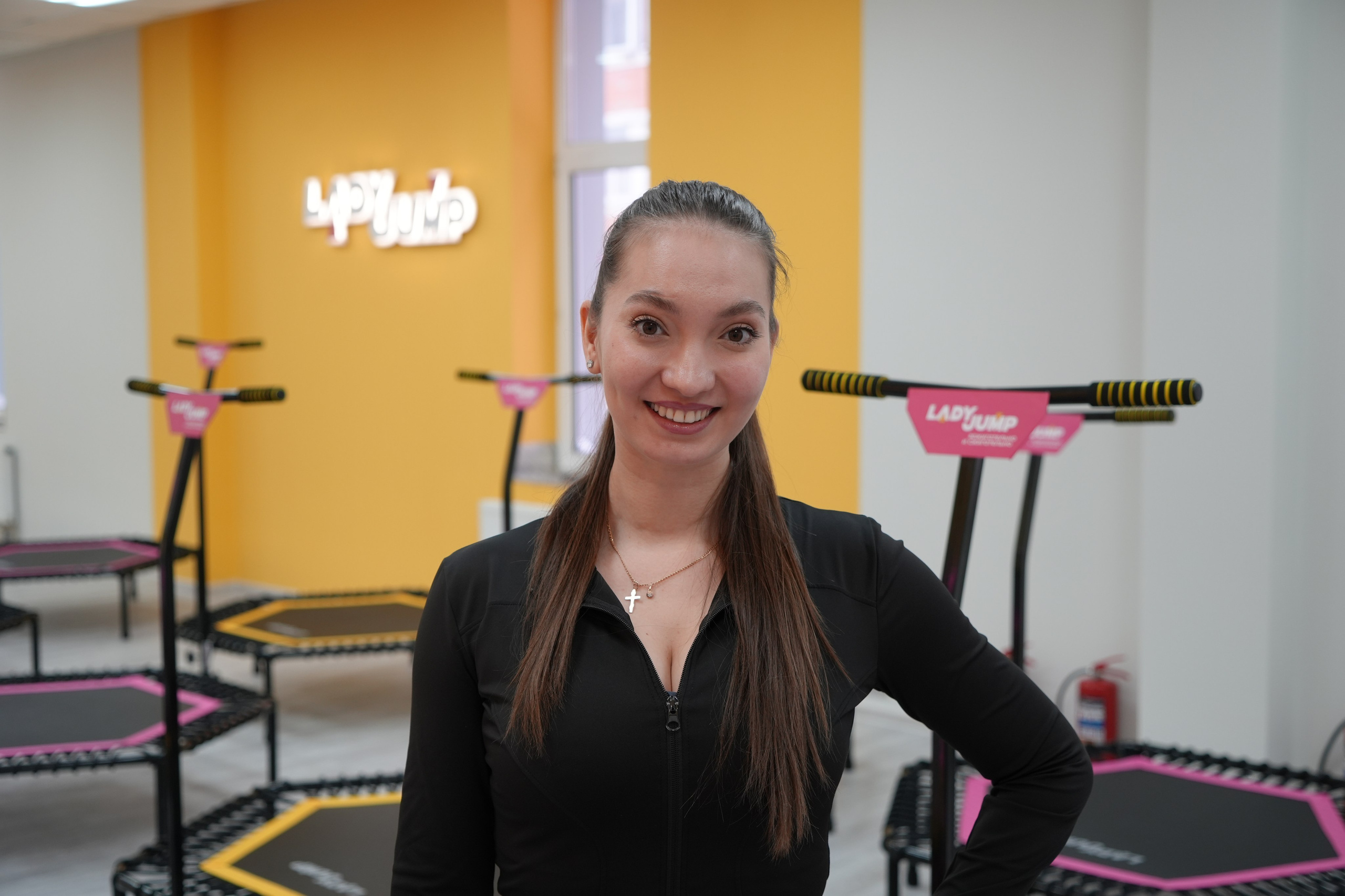 Открытие батутного центра «Lady Jump». Видеограф и Фотограф в Москве