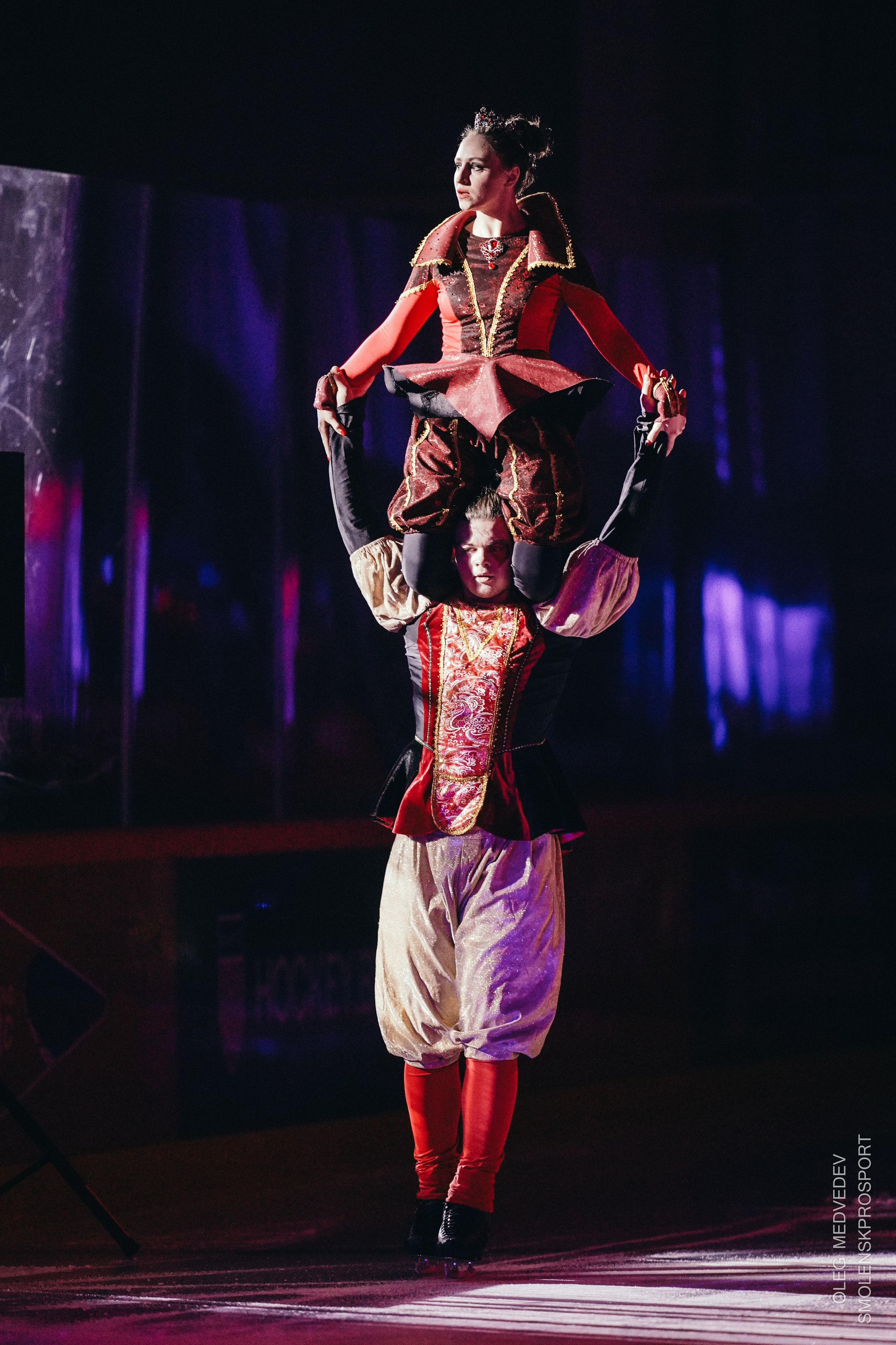 Алиса в стране чудес шоу на льду. Спортивный фотограф Олег Медведев | prosport67 | Смоленск
