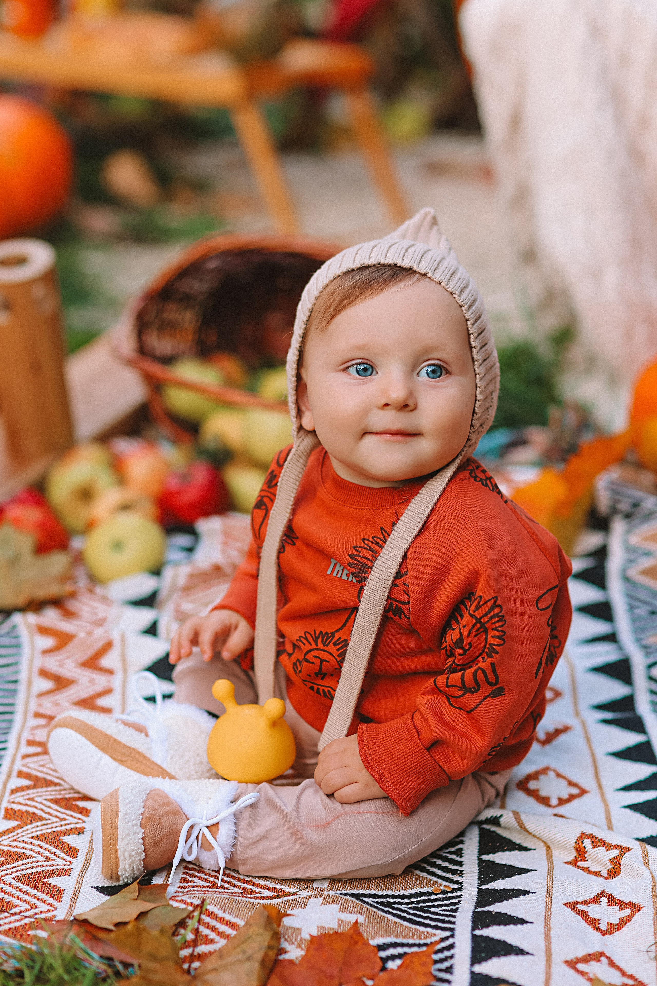 Тыквы. Семейный фотограф Тюмень, фотограф на роды Салмина Мария