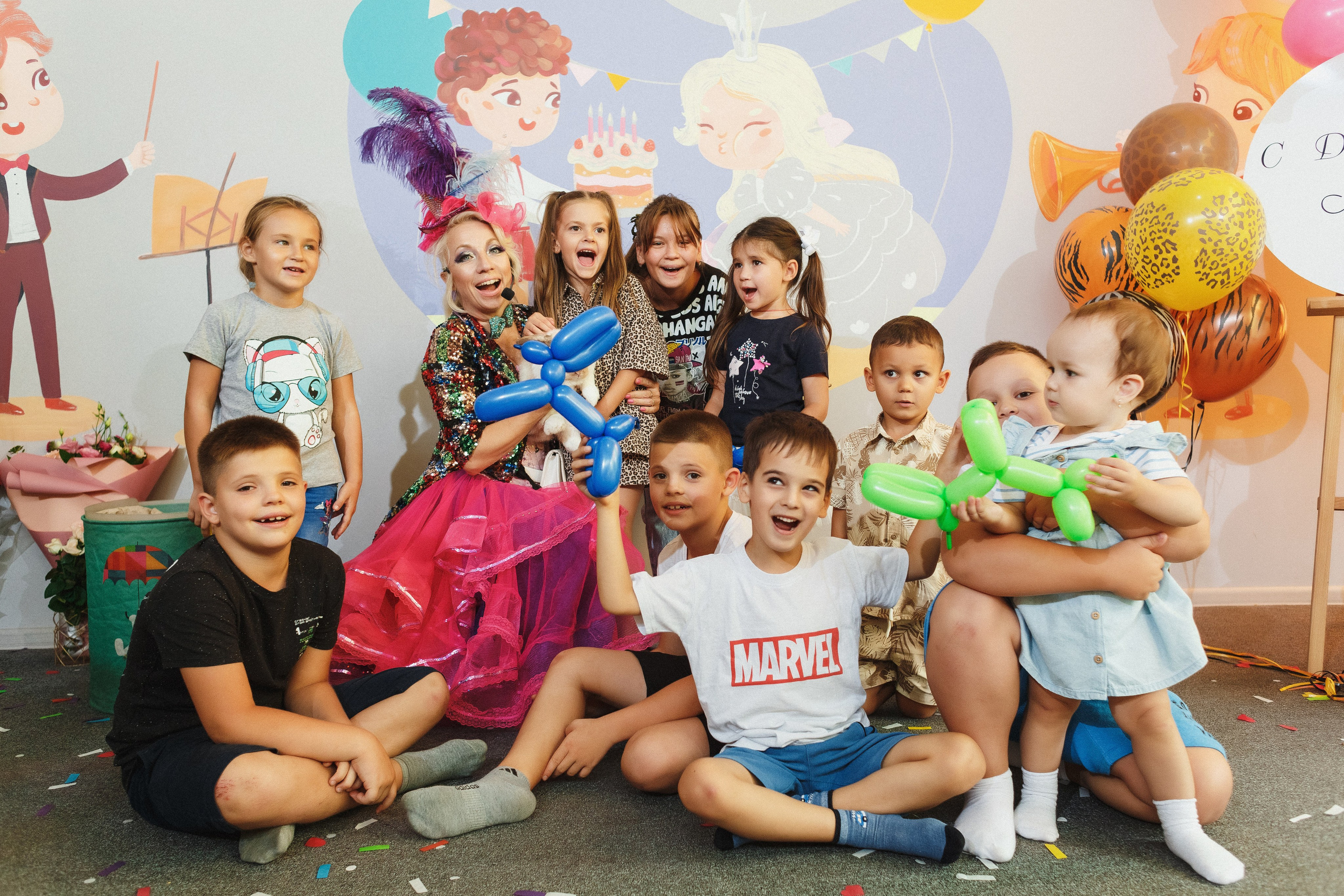 Веселый День Рождения Ариши в Игровой «Клумба», Таганрог. Свадебный и семейный фотограф в Таганроге Бакарюк Антон