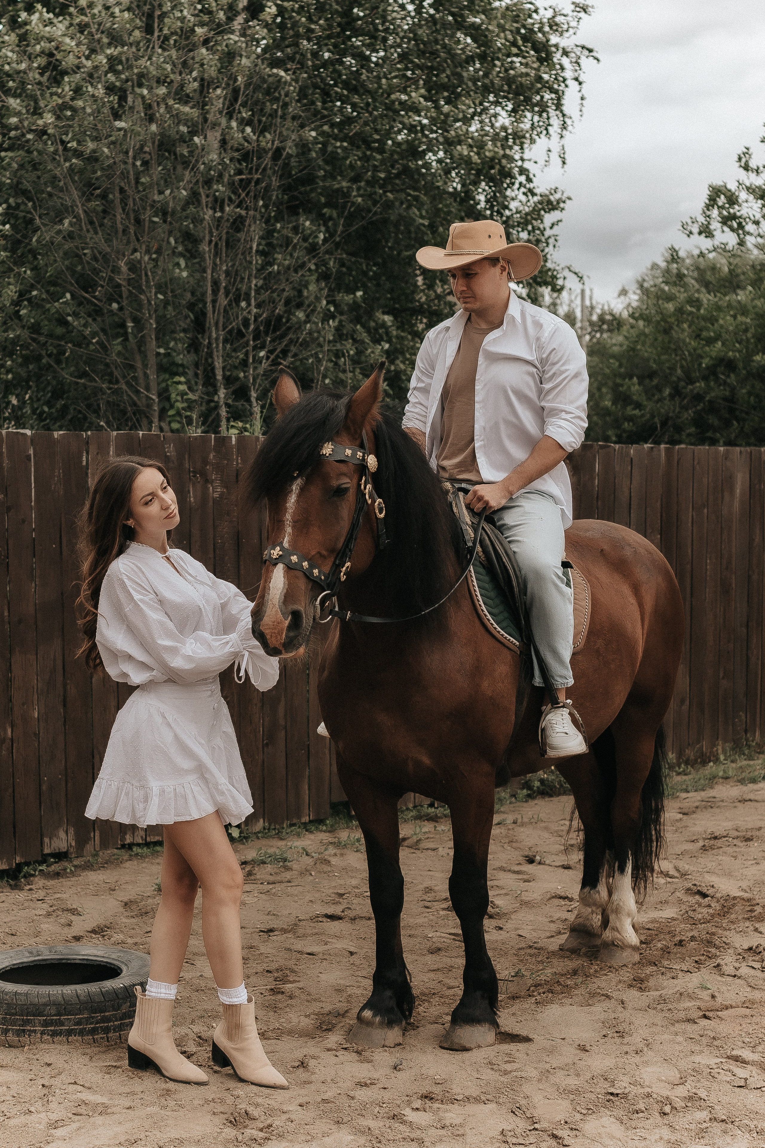 Love Story с лошадьми. Свадебный фотограф Пермь