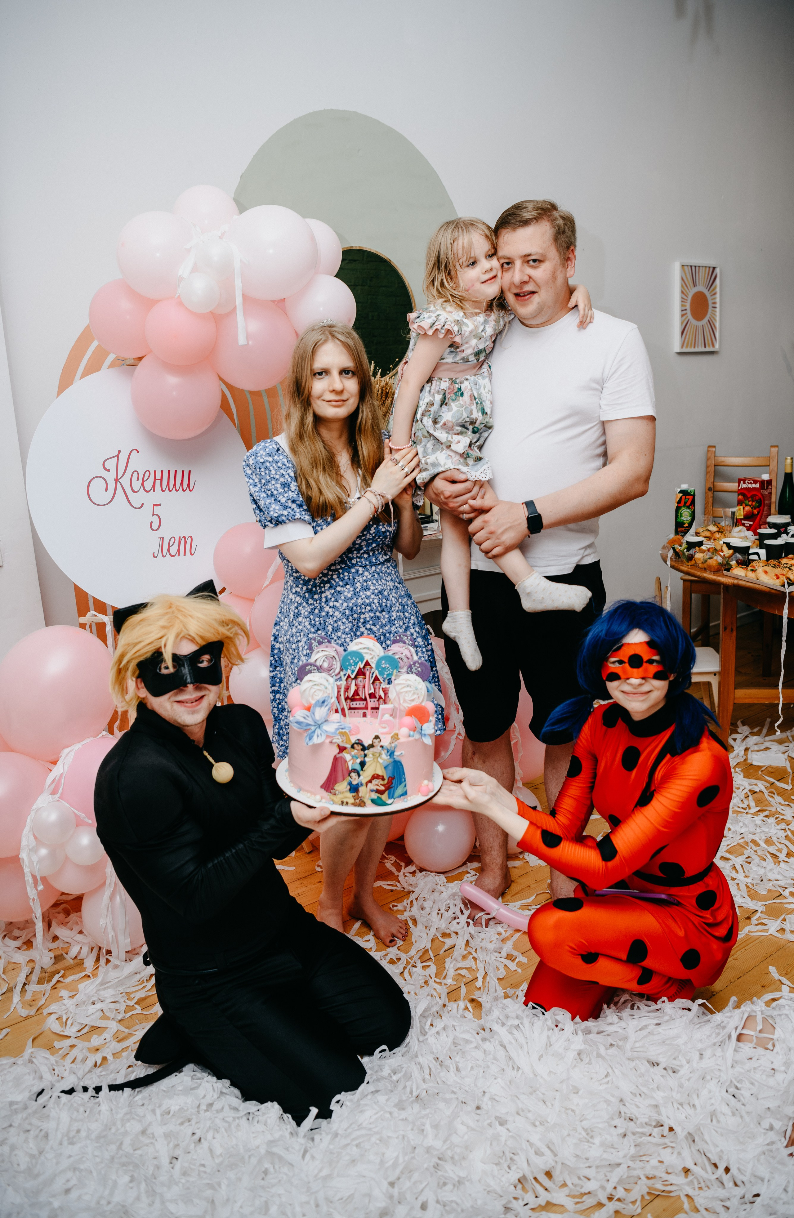 День рождения Ксении. 5 лет. Фотограф на выписку из роддома в Москве и МО