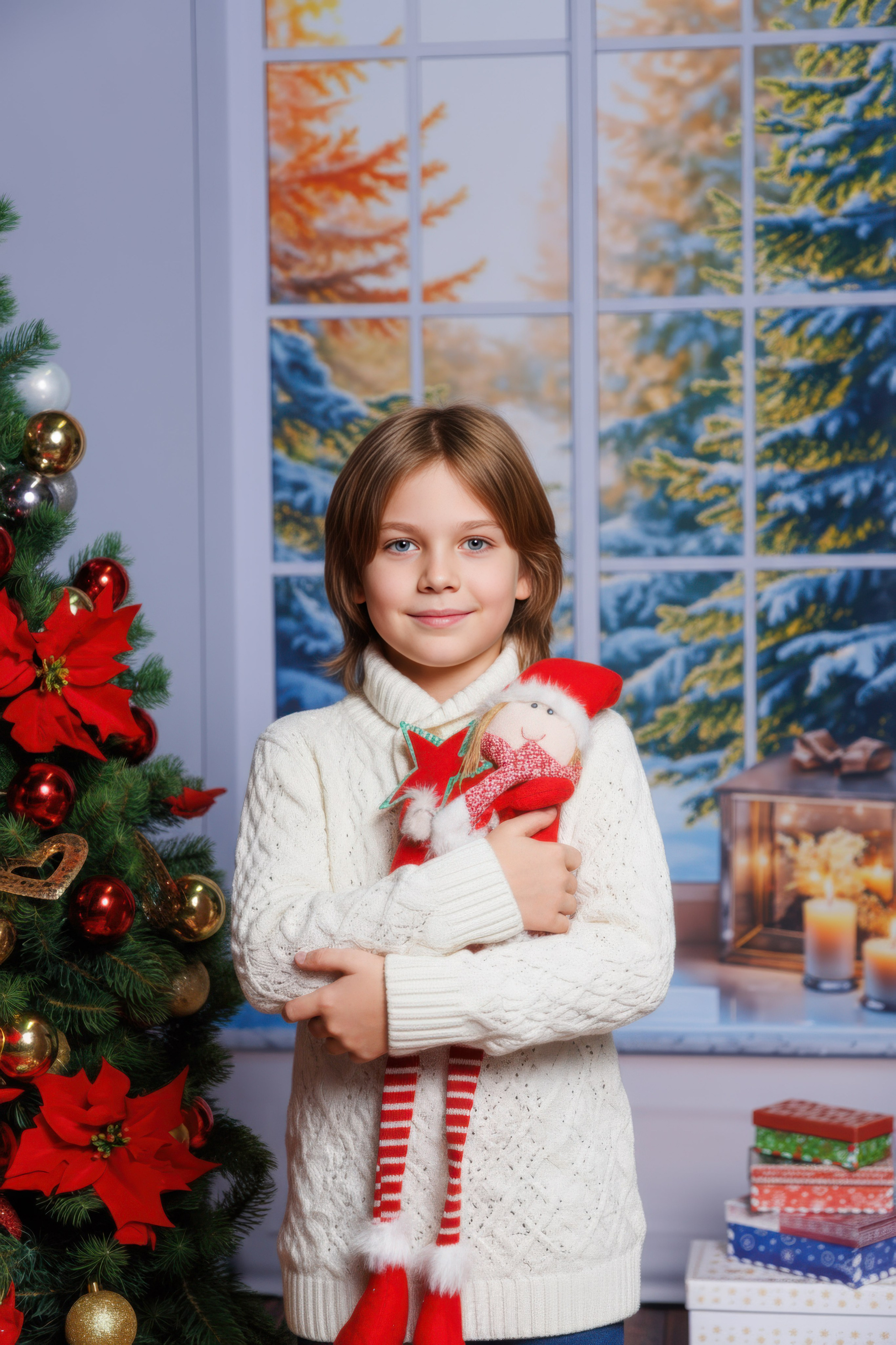 Рождество. Детская фотостудия Москва