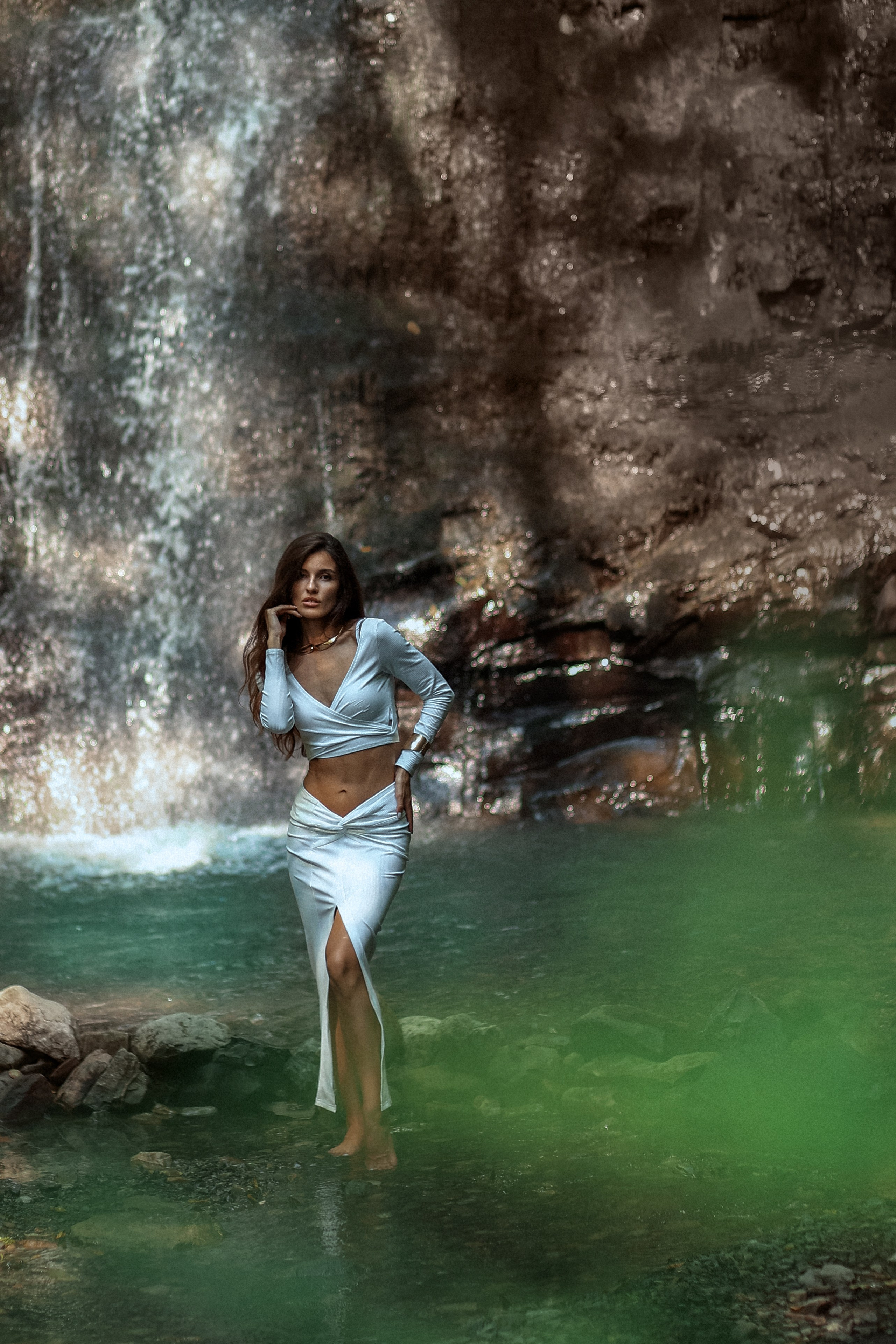 Водопады. Фотограф в городе Сочи