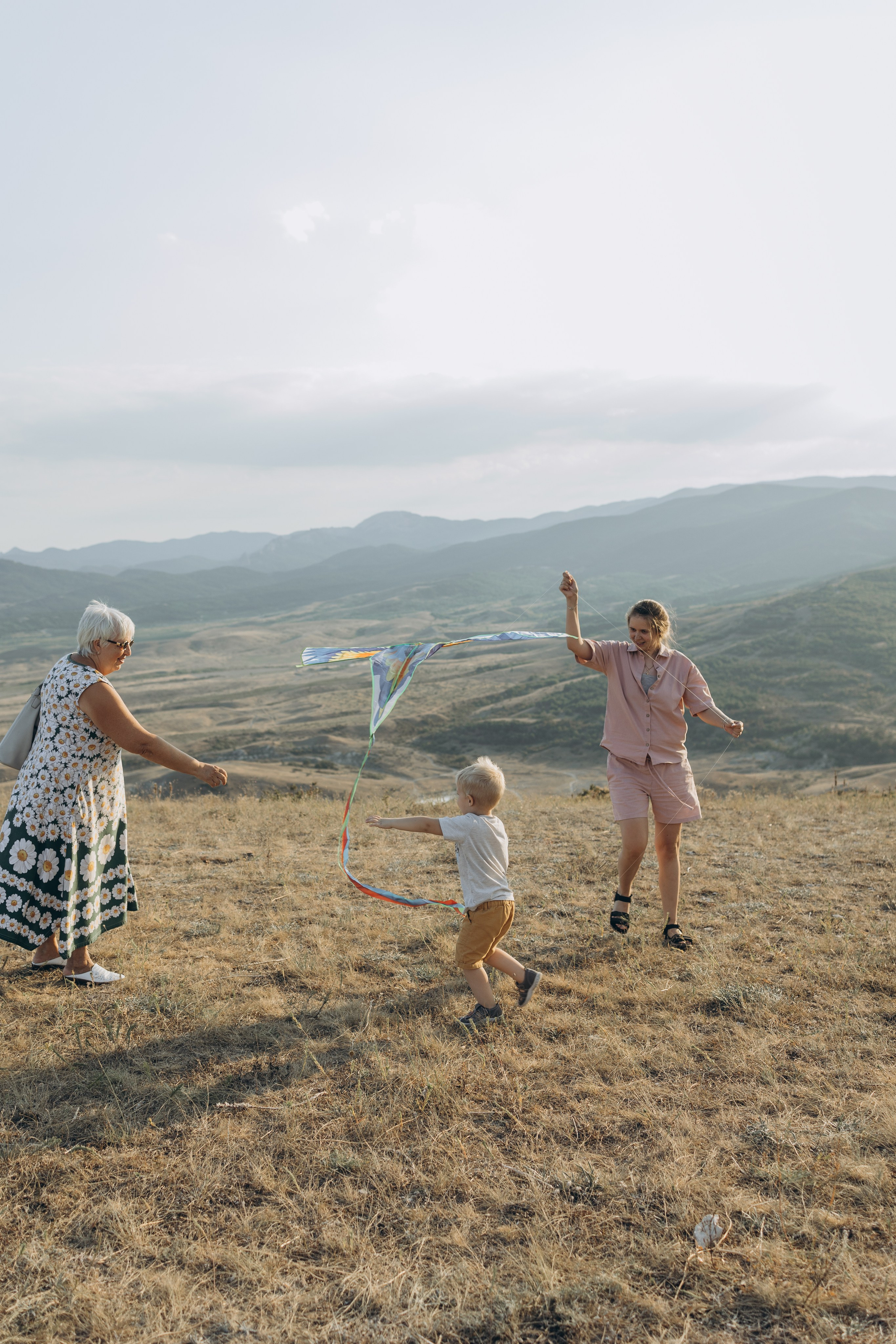Воздушный змей. Семейный фотограф в Москве Виктория Ястребинская