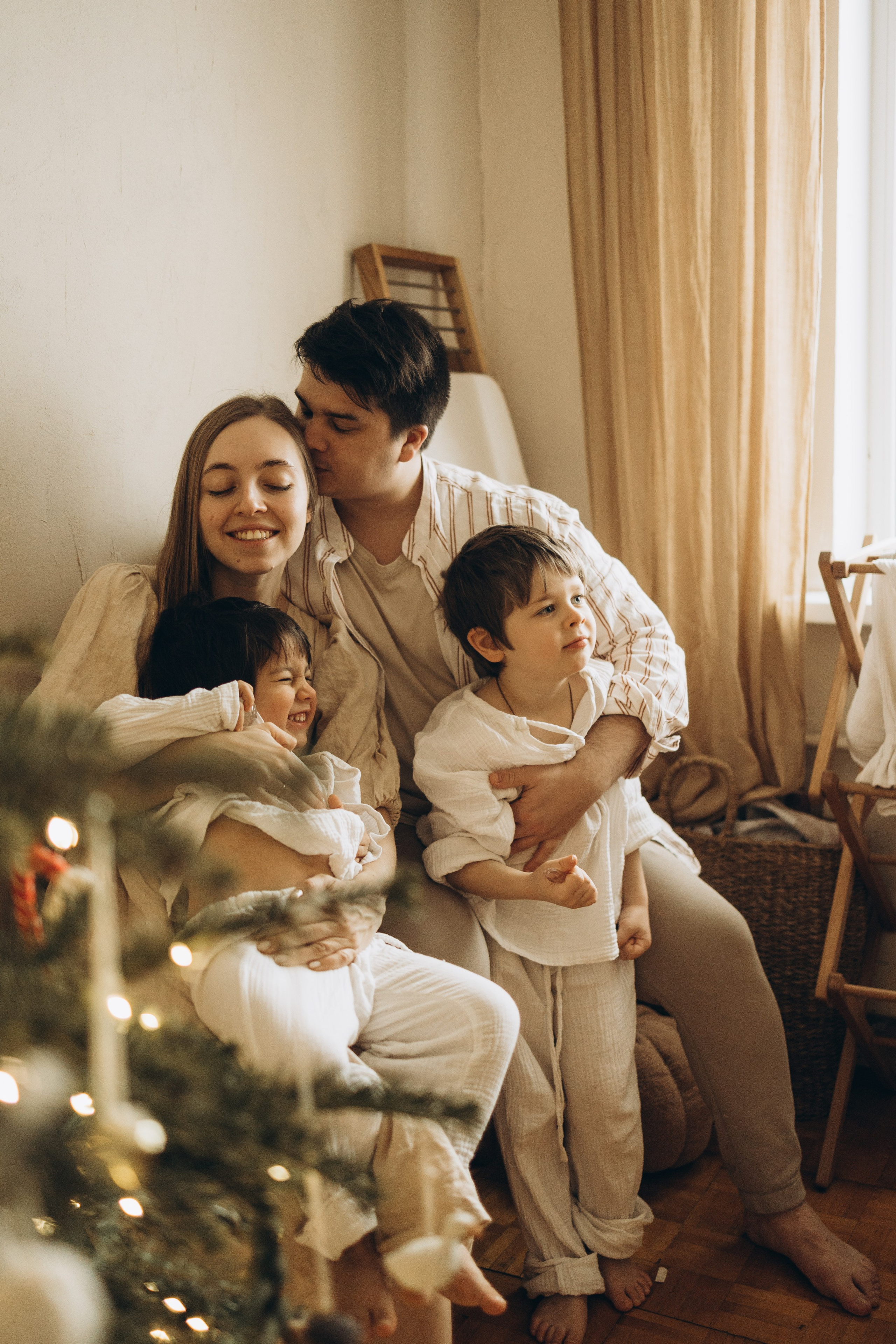 Оля, Саша, Елисей и Демид. Семейный фотограф в Москве Виктория Ястребинская