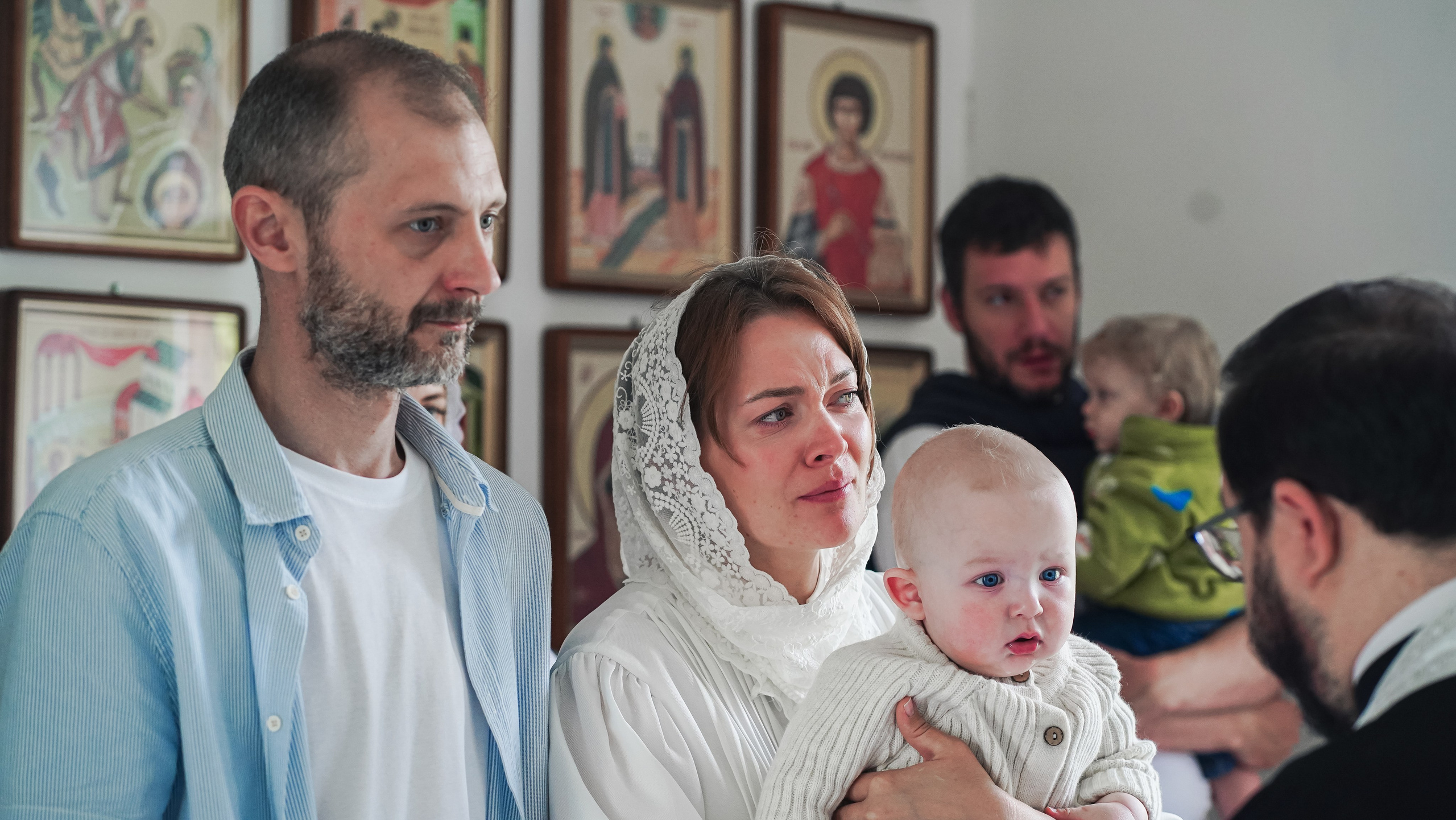 Крещение Георгия. Семейный и детский фотограф в Москве (Тинао) Галкина Алевтина
