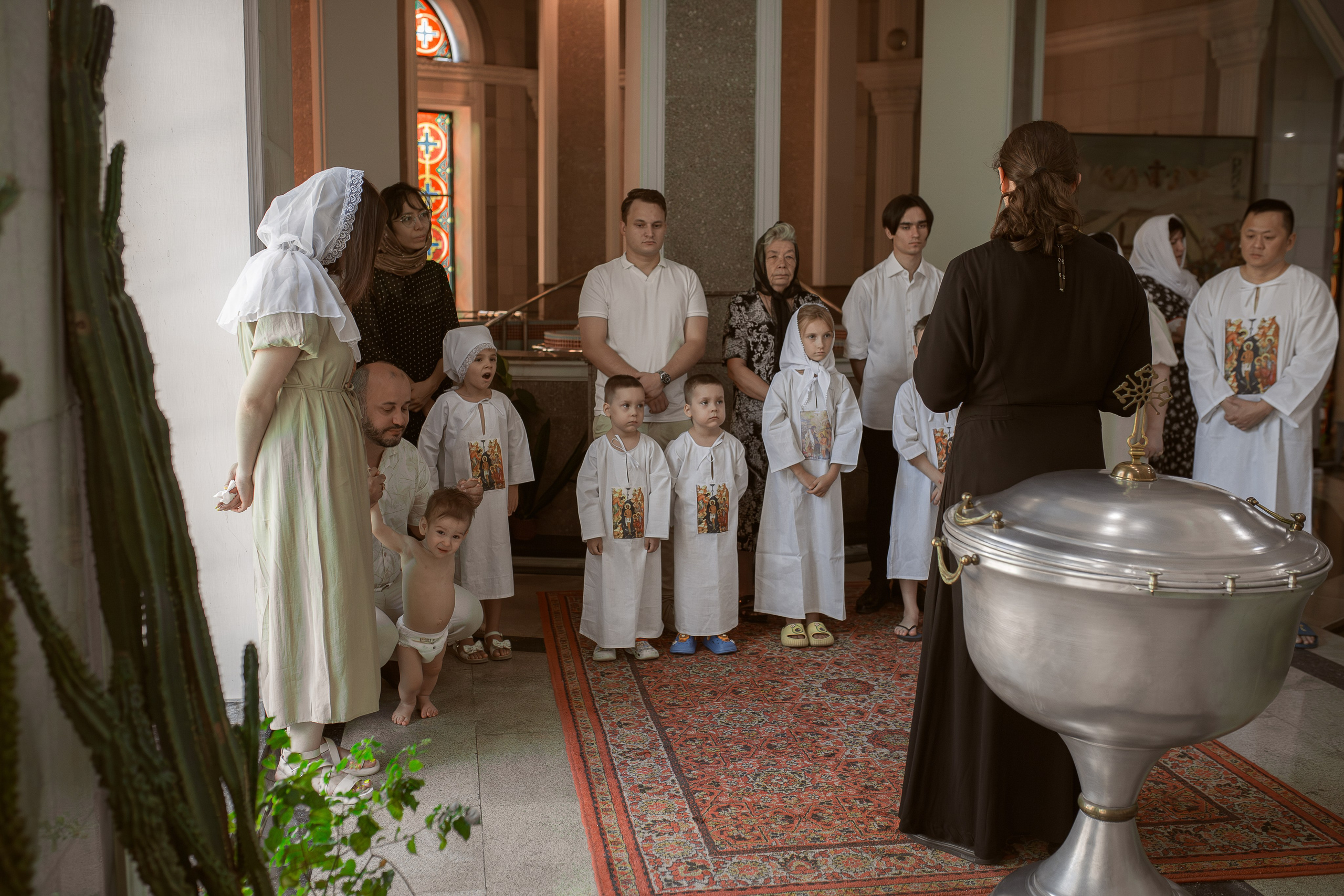 Крещение Арсения. Фотограф на Крещение и Венчание в Ташкенте