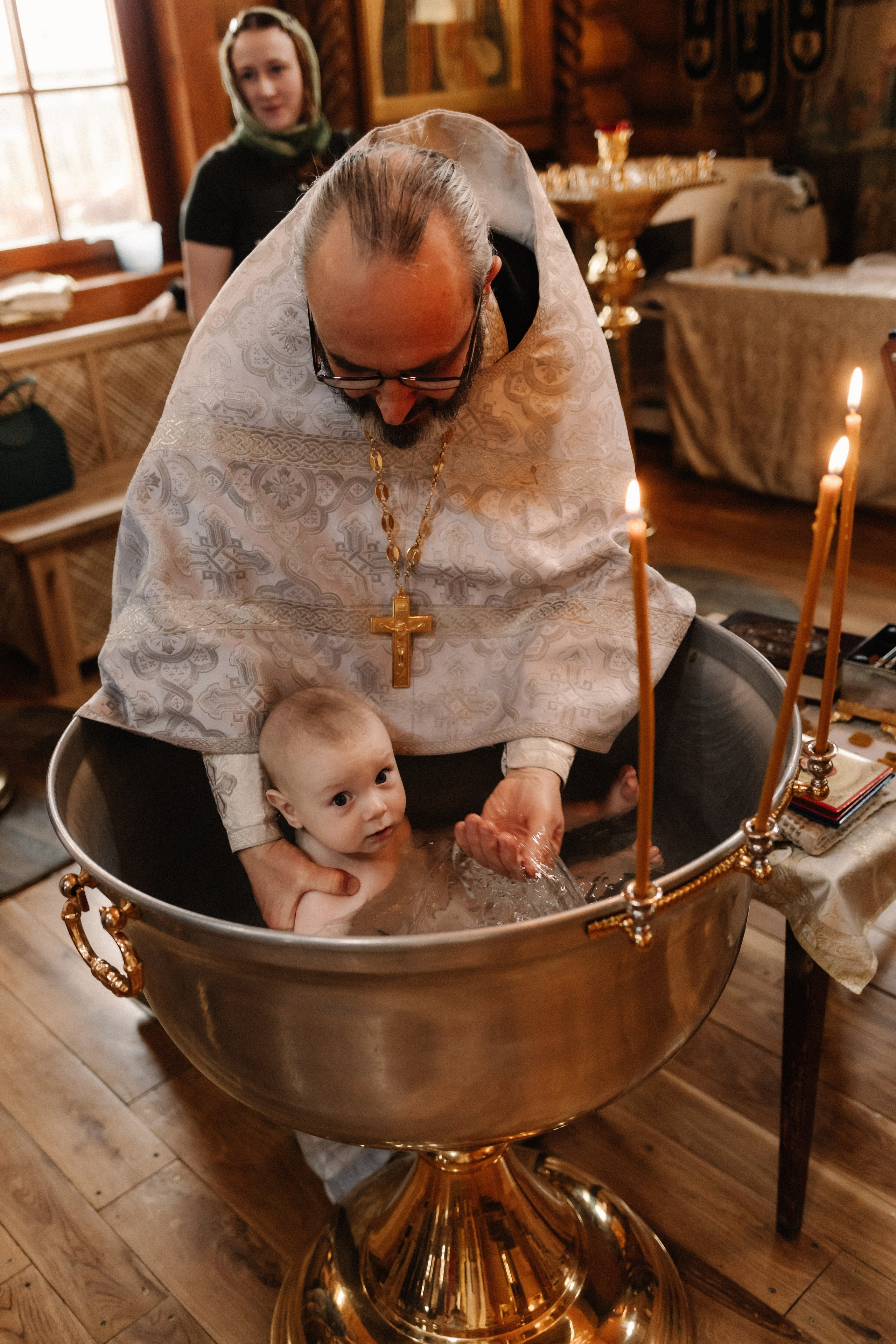 Крещение Платона и Софии. Семейный и детский фотограф в Нижнем Новгороде Буслаева Мария