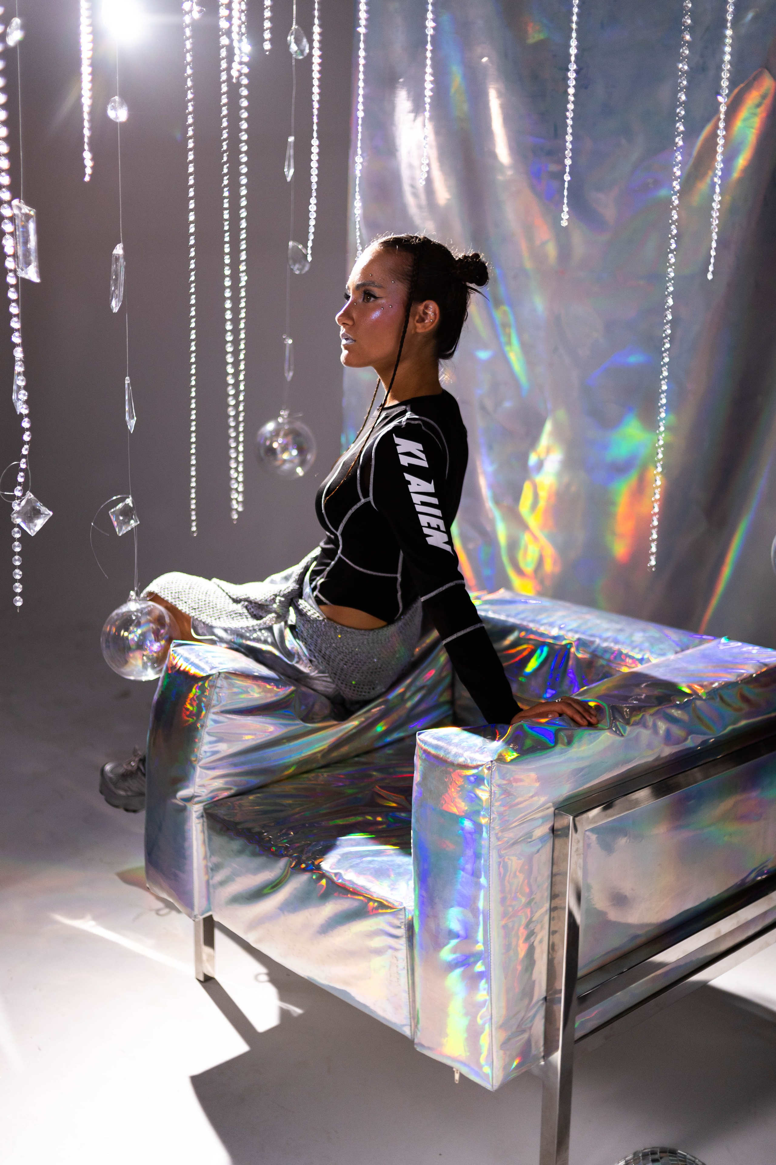 Silver in neon. Семейный/ индивидуальный/ детский фотограф