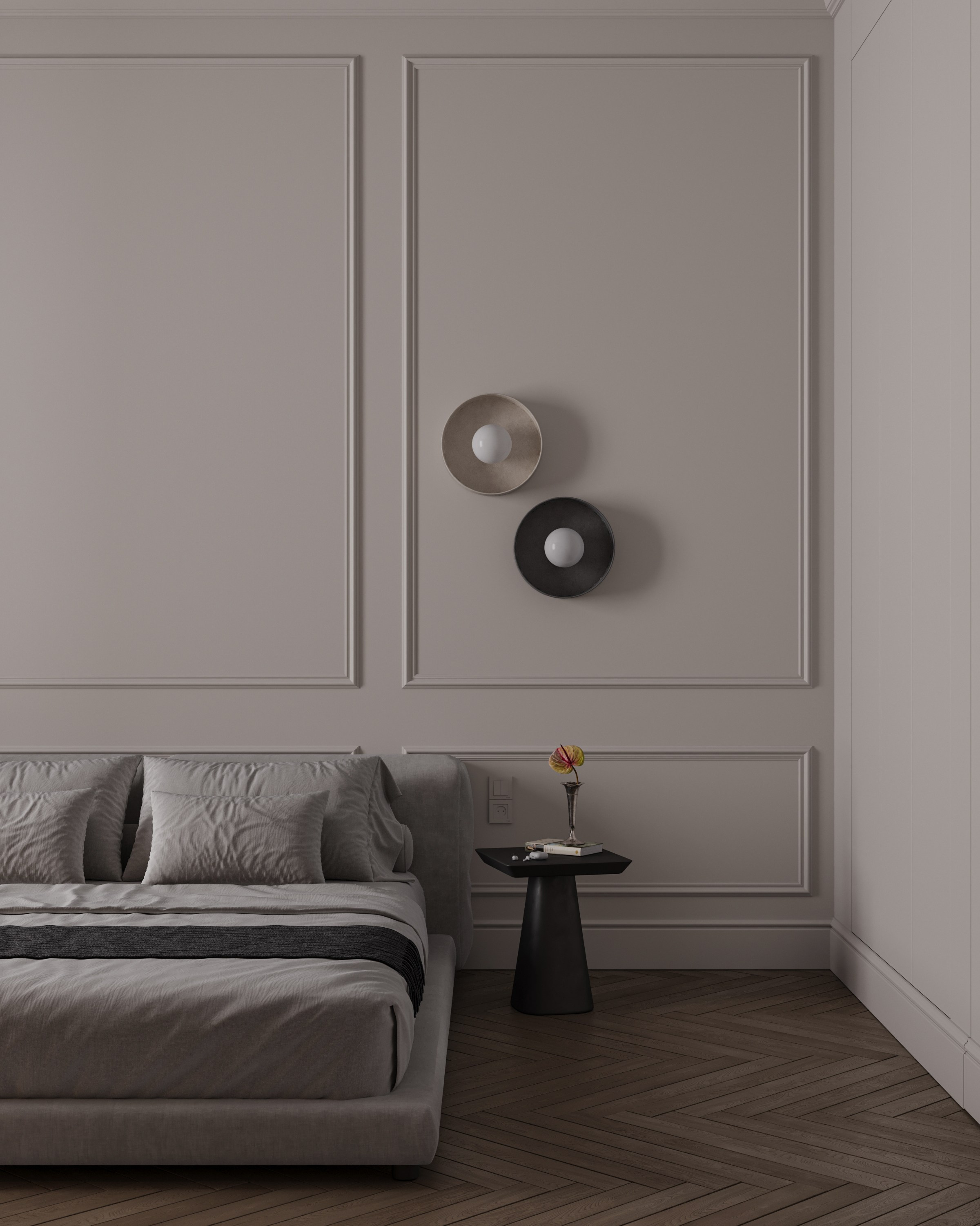 Спальня. 3D визуализатор интерьеров