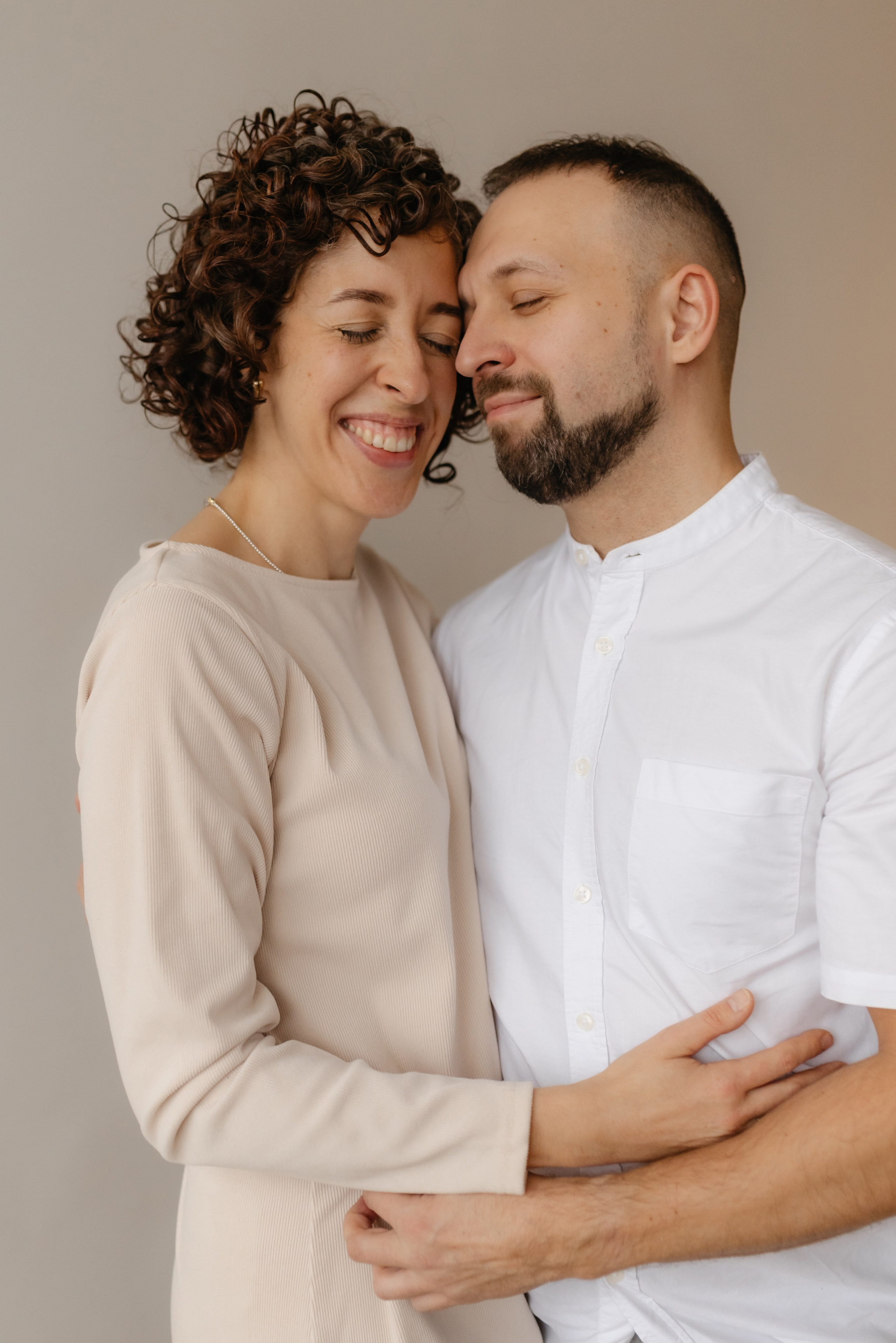 Семейная новогодняя съемка в студии. Семейный и портретный фотограф Нижний Новгород