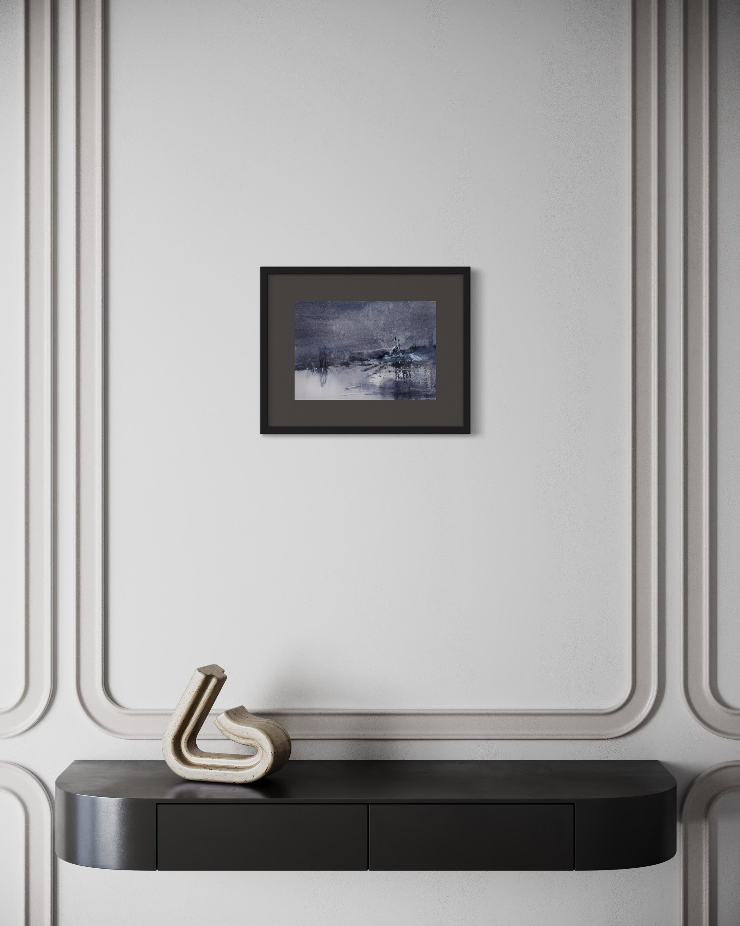 Пейзаж 4 серии работ ЗИМА (23×33см) 6 000 р. ГАЛЕРЕЯ