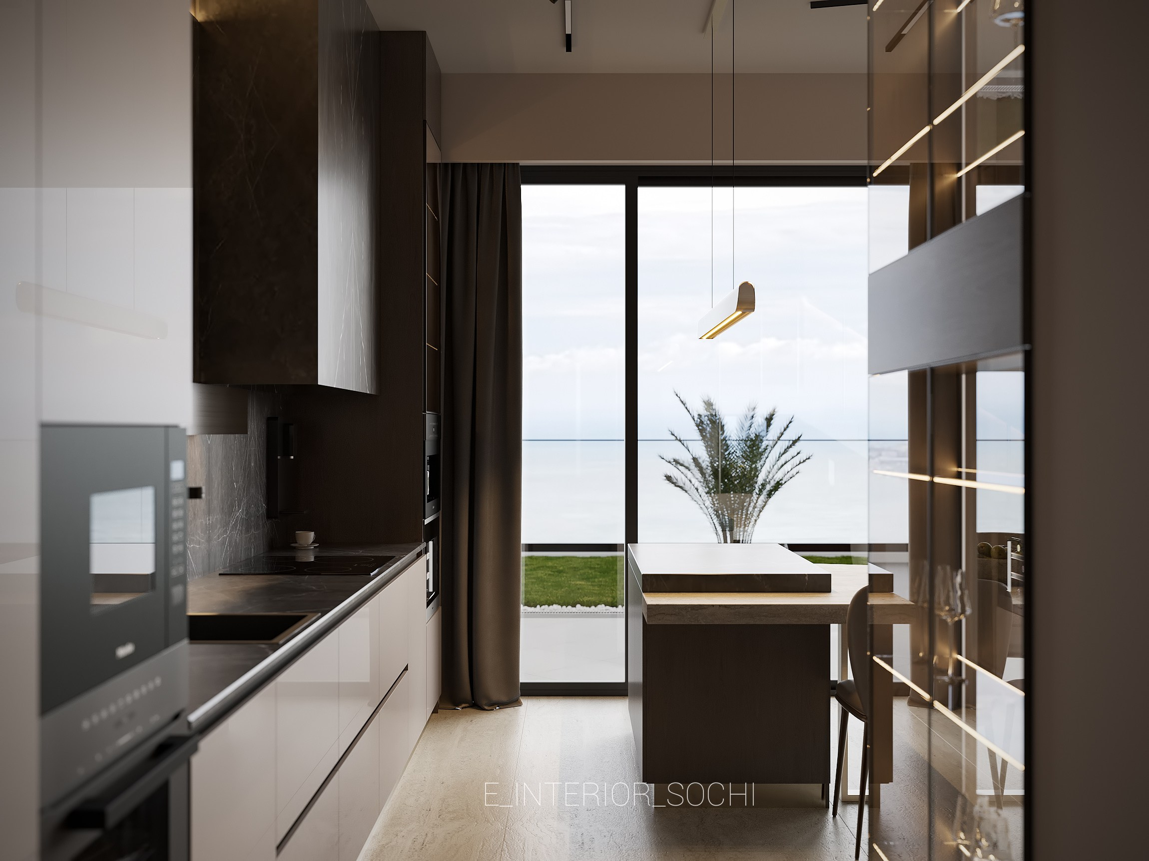 WINGSKY-STONEWOOD. Дизайн интерьера Евгения Тисленко