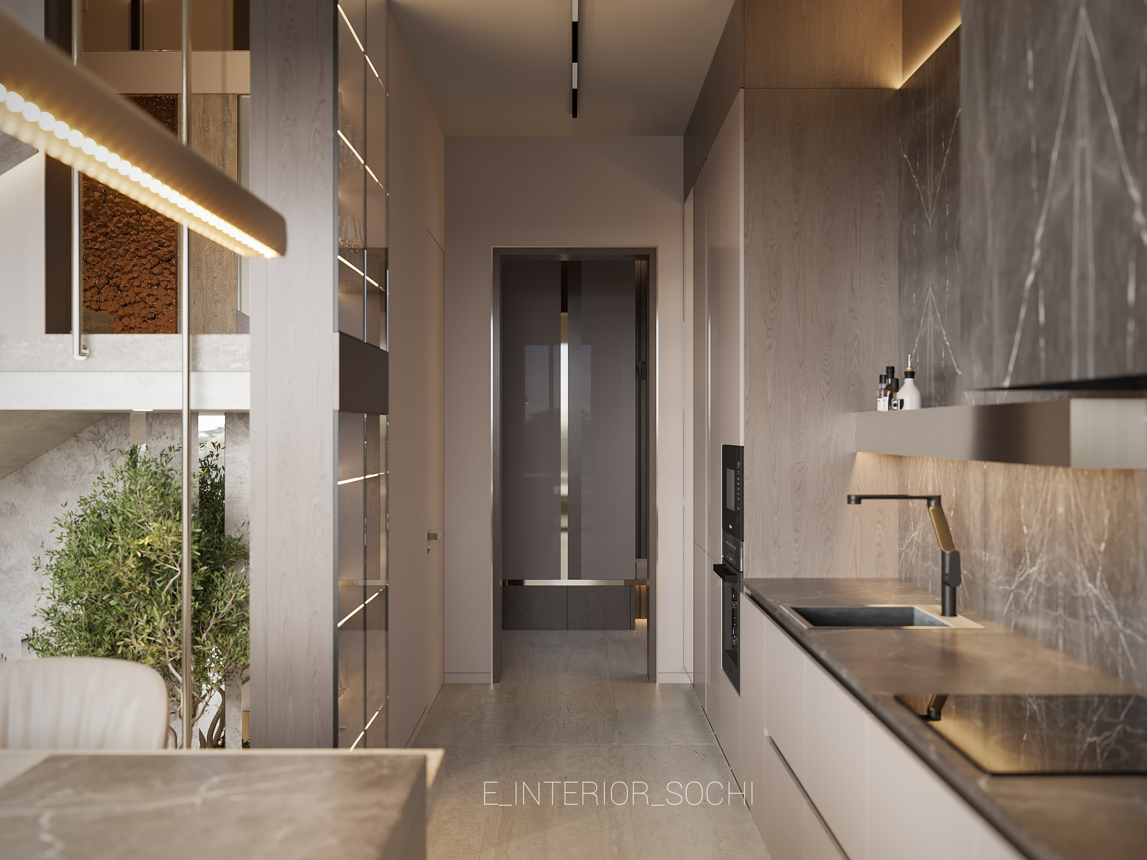 WINGSKY-STONEWOOD. Дизайн интерьера Евгения Тисленко