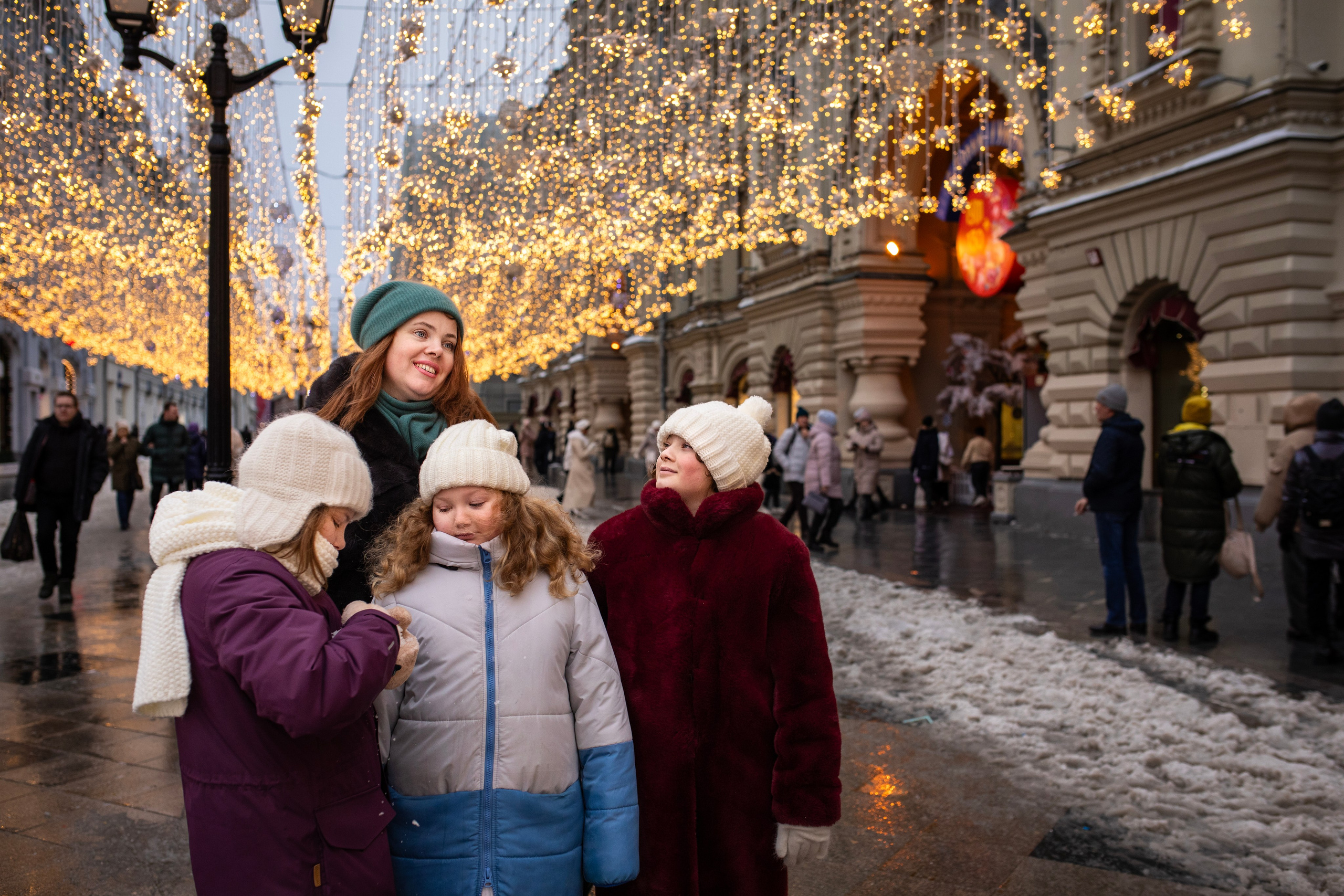 Светлана с дочерьми. Арт- фотограф Москва