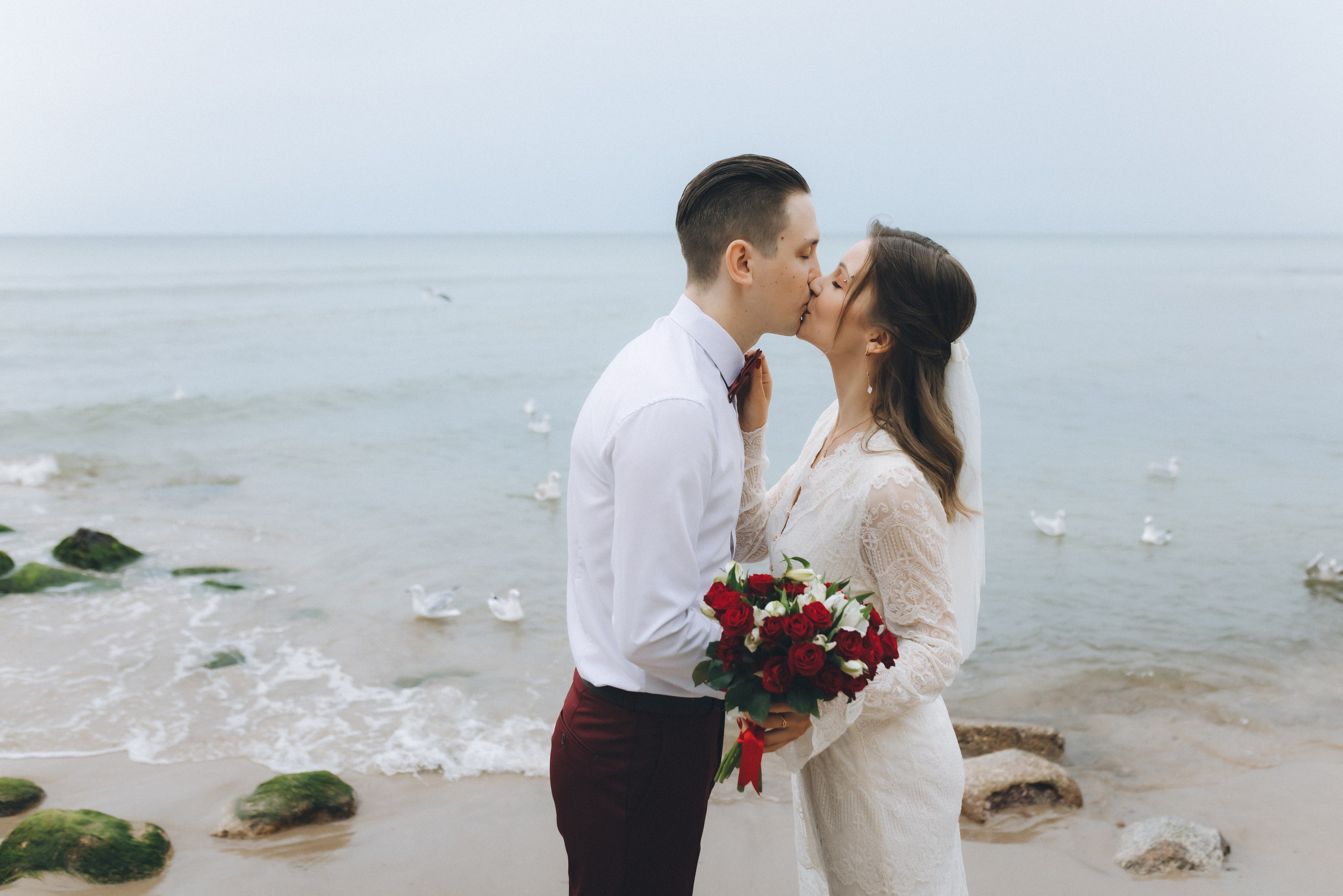 Летняя свадьба в городе. Фотограф Зеленоградск Красильникова Елена