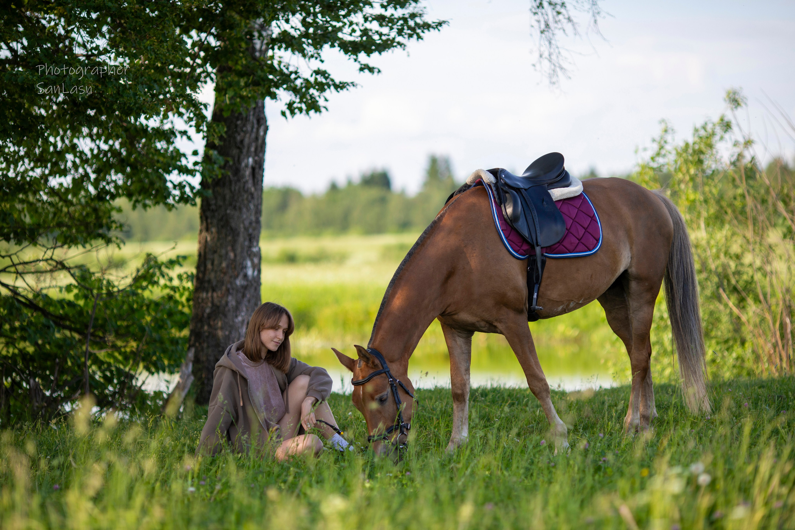 С лошадьми. Фотограф в Москве и в Московской области Сандра