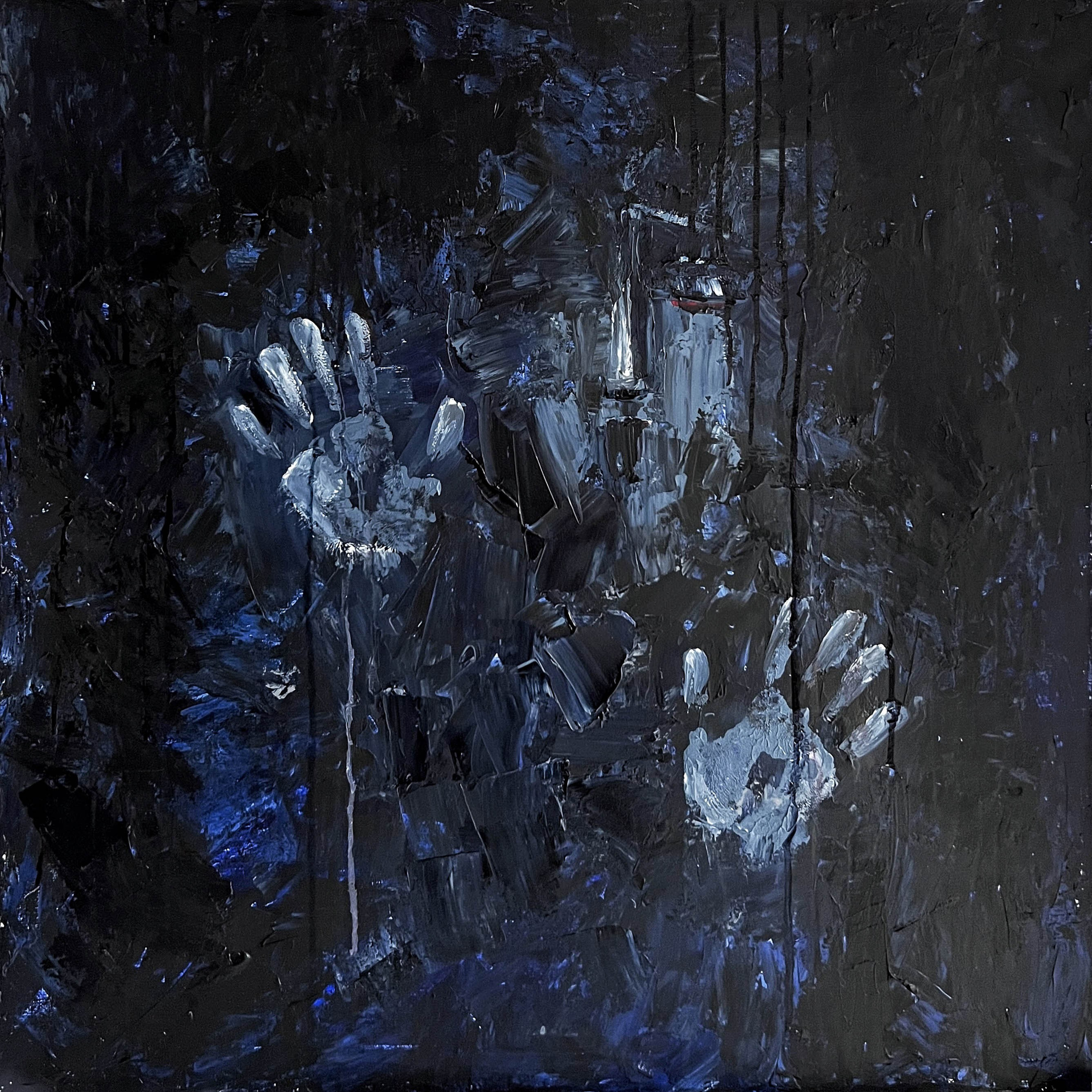 Выпусти меня. Акрил, холст на подрамнике 75х75 см. 2022 г. 45 000 руб