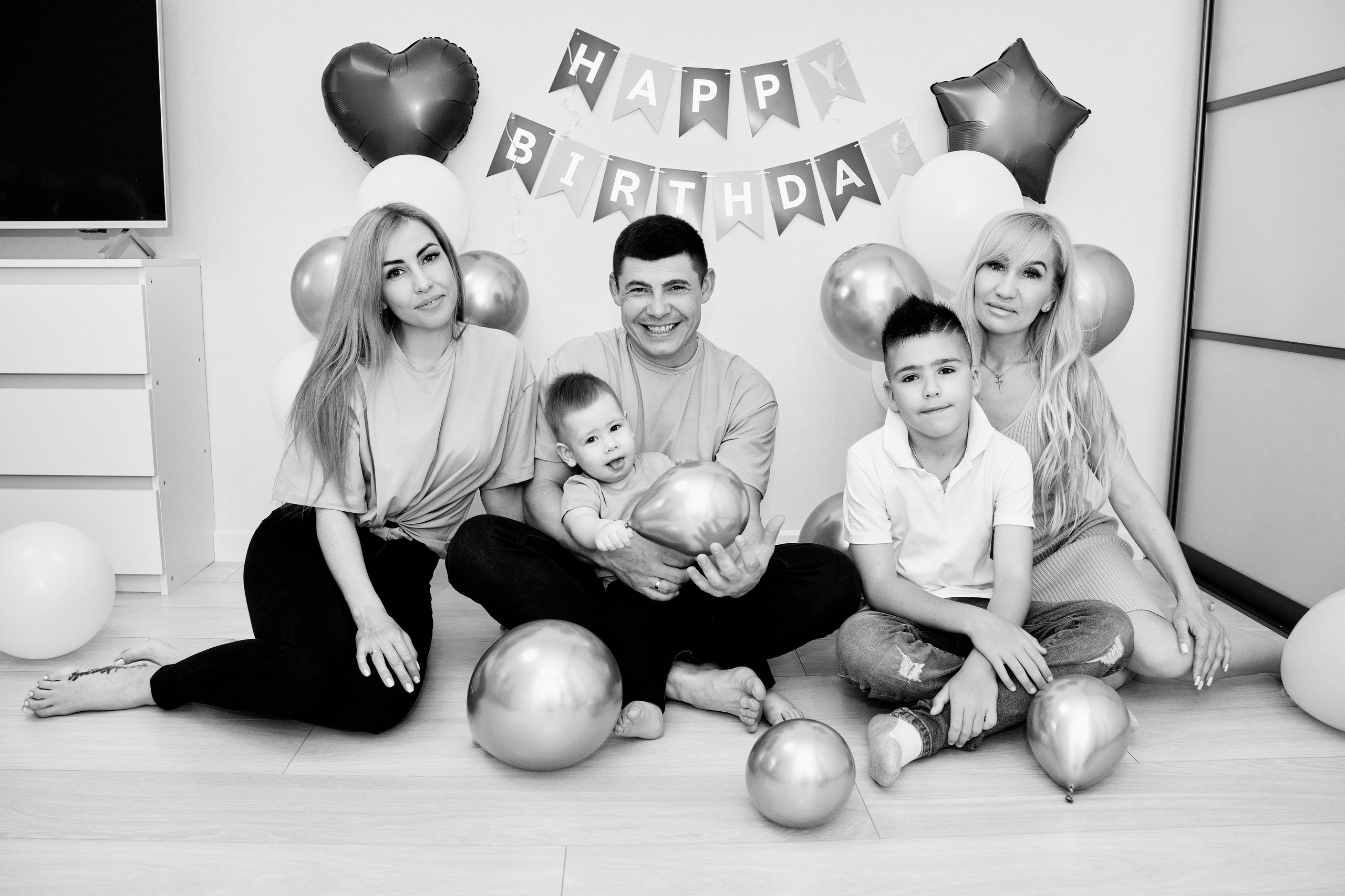 Годовасик на дому. Фотограф Таганрог Анна Трайжон