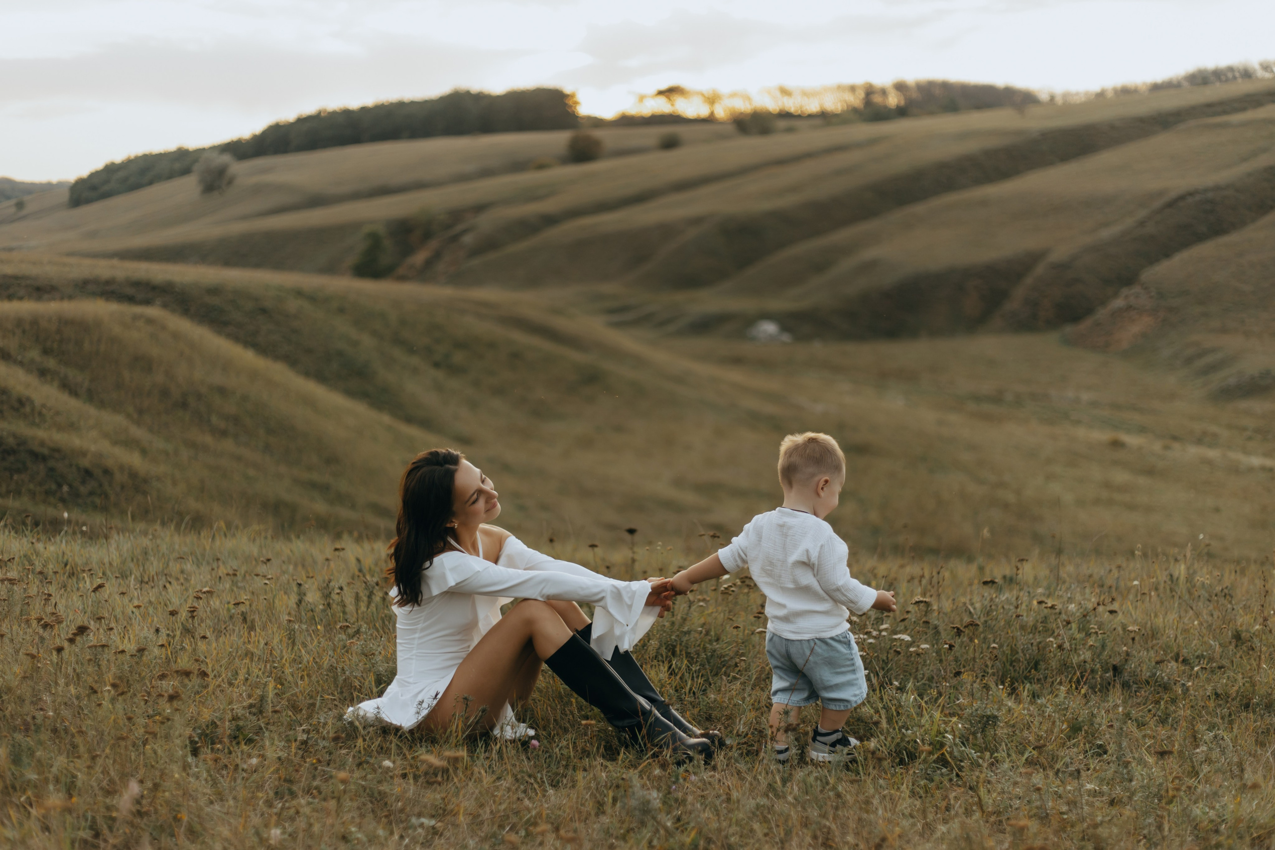 В полях. Фотограф в Белгороде Анастасия Веленгурская