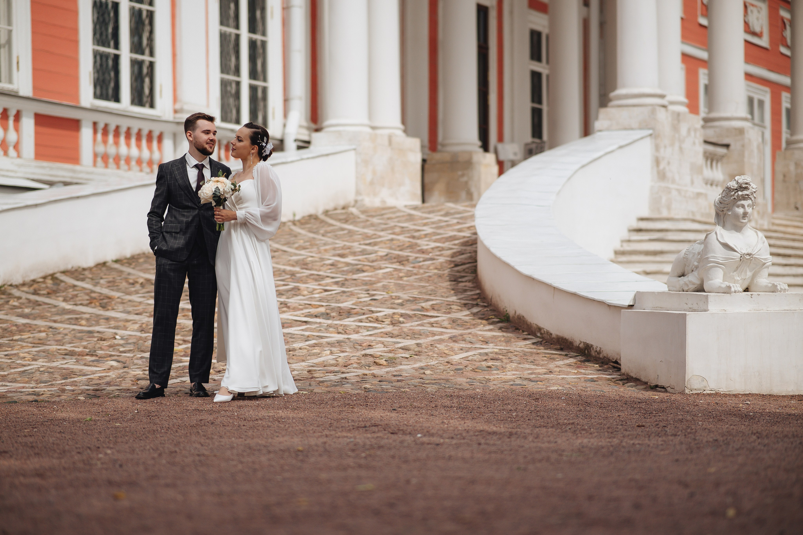 Свадьба в усадьбе Кусково Москва