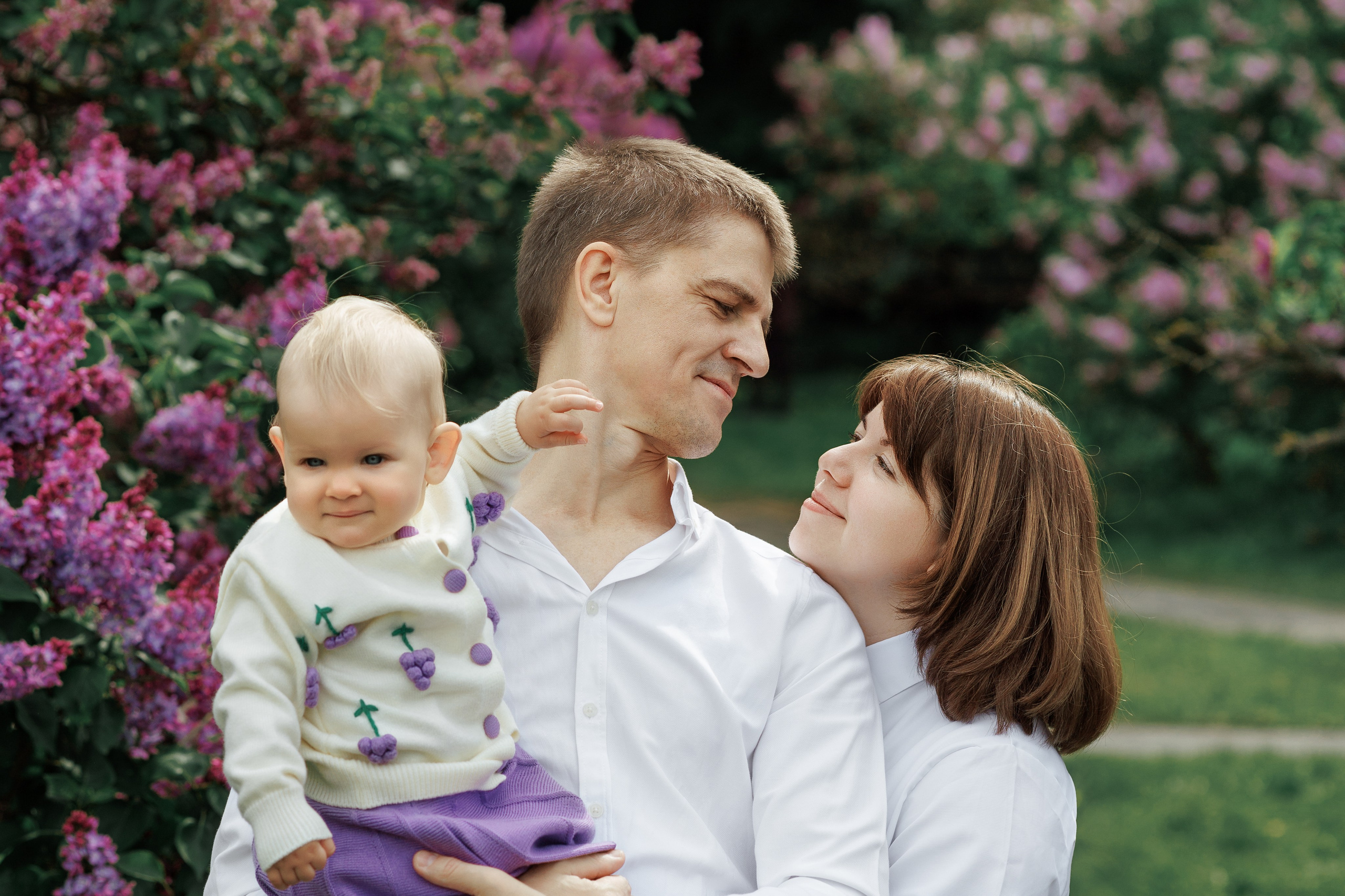 В Сиреневом саду. Фотограф в Москве Мухина Ирина