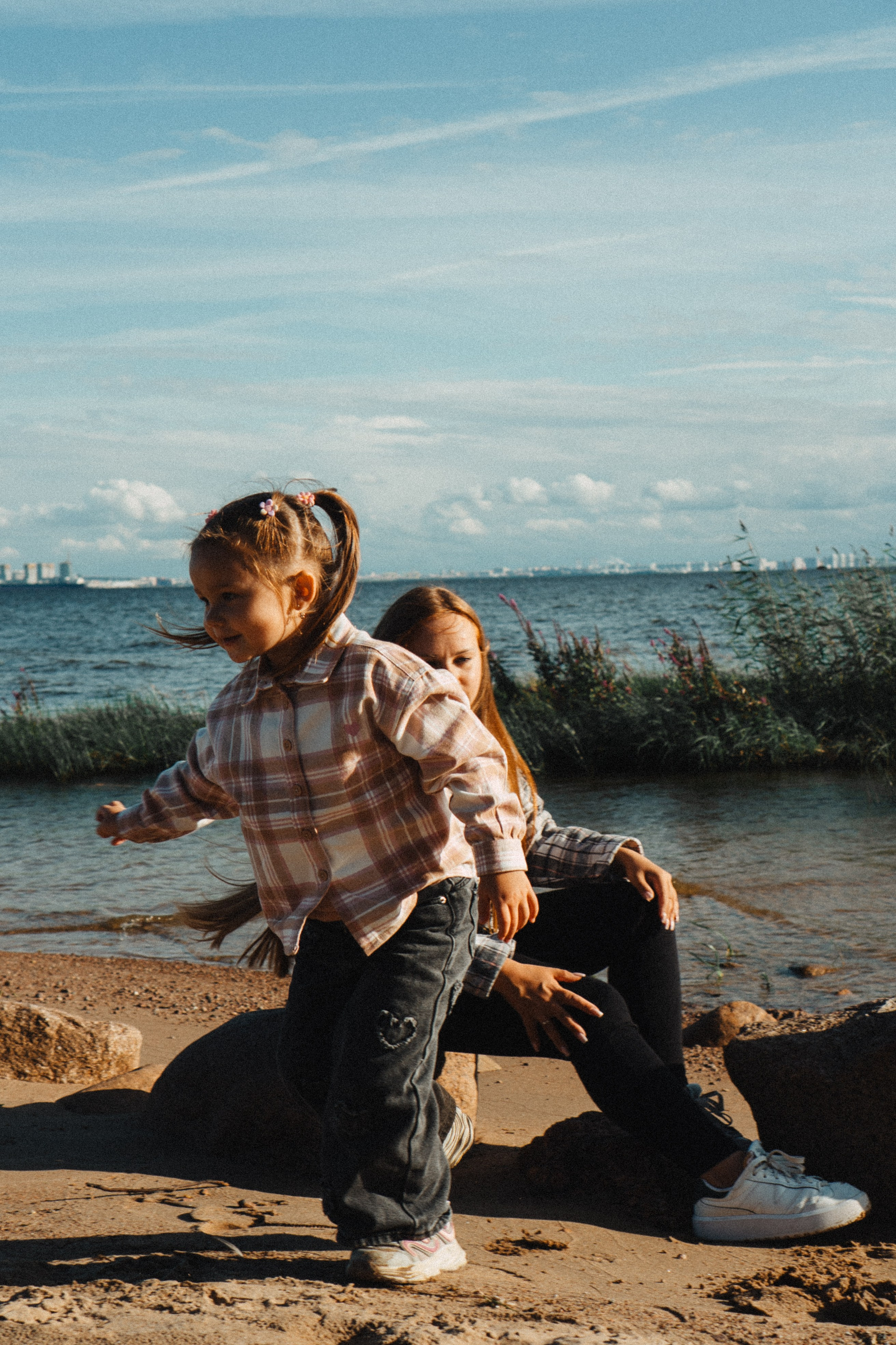 МАМА И ДОЧКА НА ФИНСКОМ ЗАЛИВЕ. Профессиональный фотограф, Санкт-Петербург — Виктория Богомолова