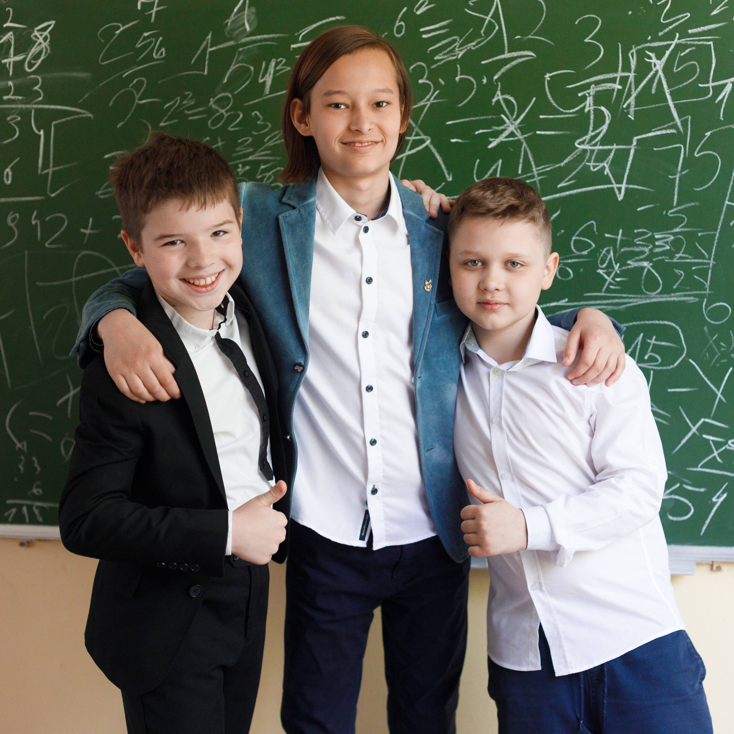 Школьные групповые 4-й класс. Репортажный фотограф Борис Геер