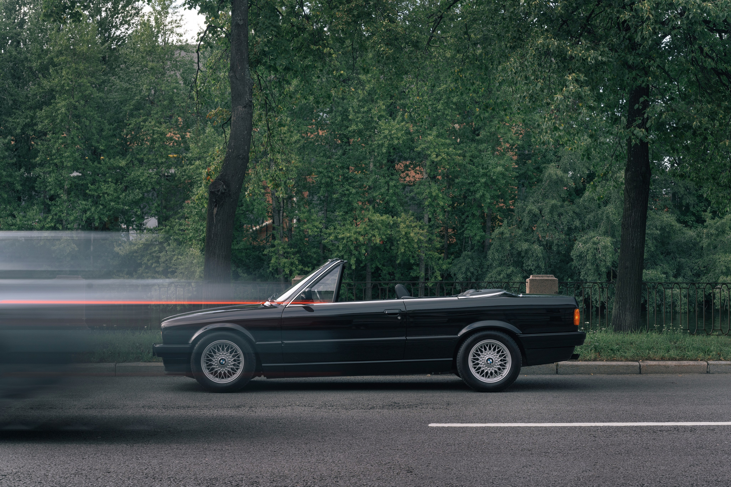 Летняя фотосьемка BMW 318i Cabriolet  E30