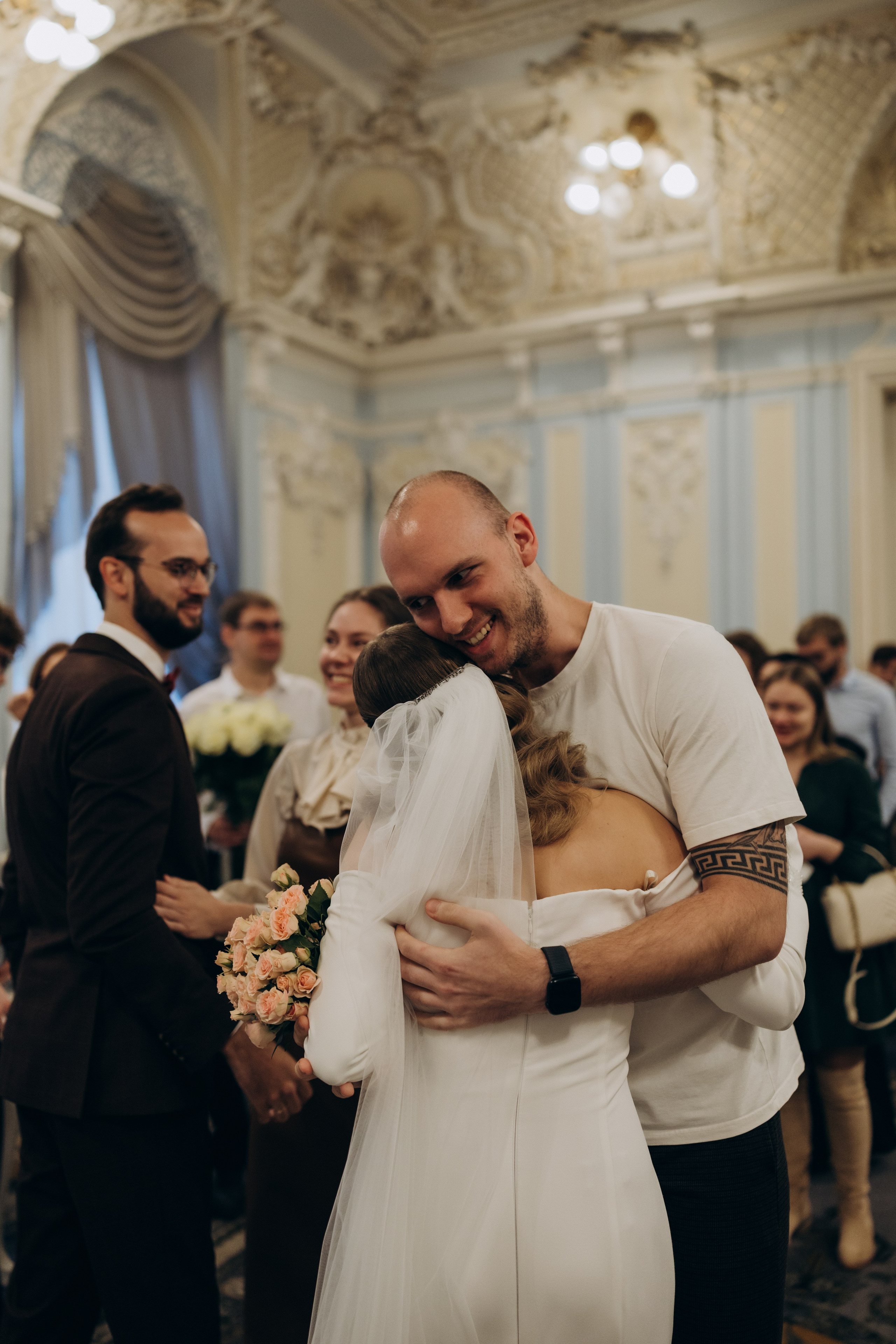 Юра и Полина | 2-й дворец и Половцова. Свадебный и love story фотограф в Санкт-Петербурге