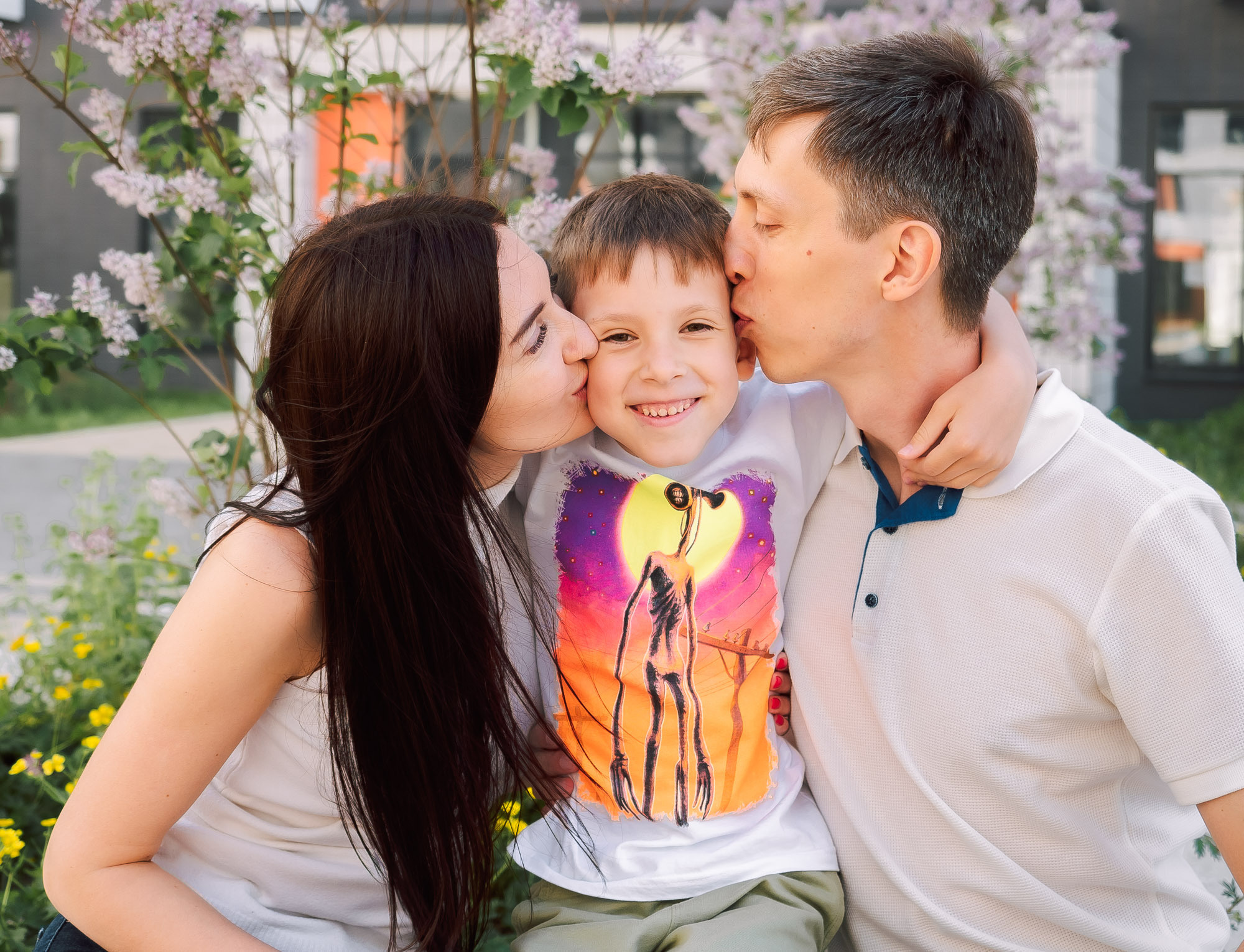 Летняя семейная фотосессия для Надежды и Александра. Свадебный и семейный фотограф Ирина Чернова