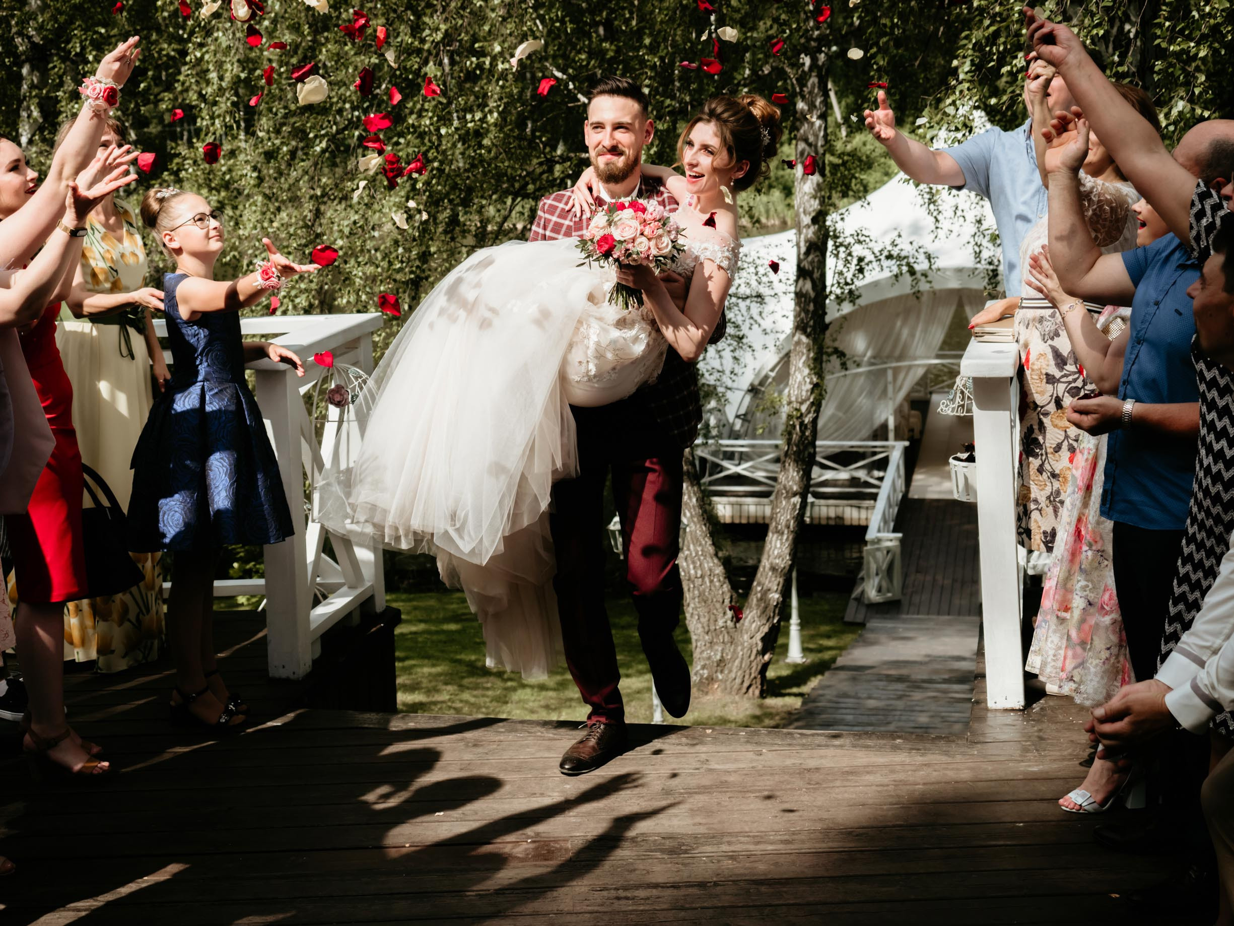 Полный свадебный день на природе. Свадебный и семейный фотограф Ирина Чернова